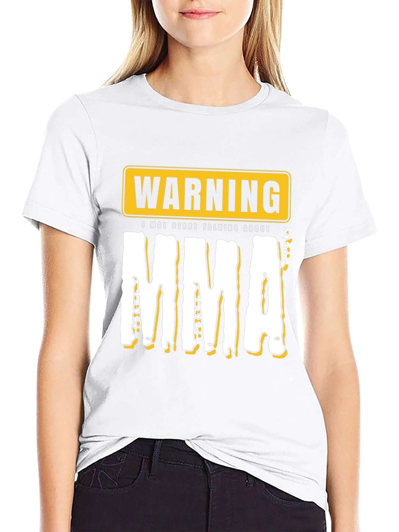 Warning MMA T-Shirt - Mixed Martial Arts Fan Tee