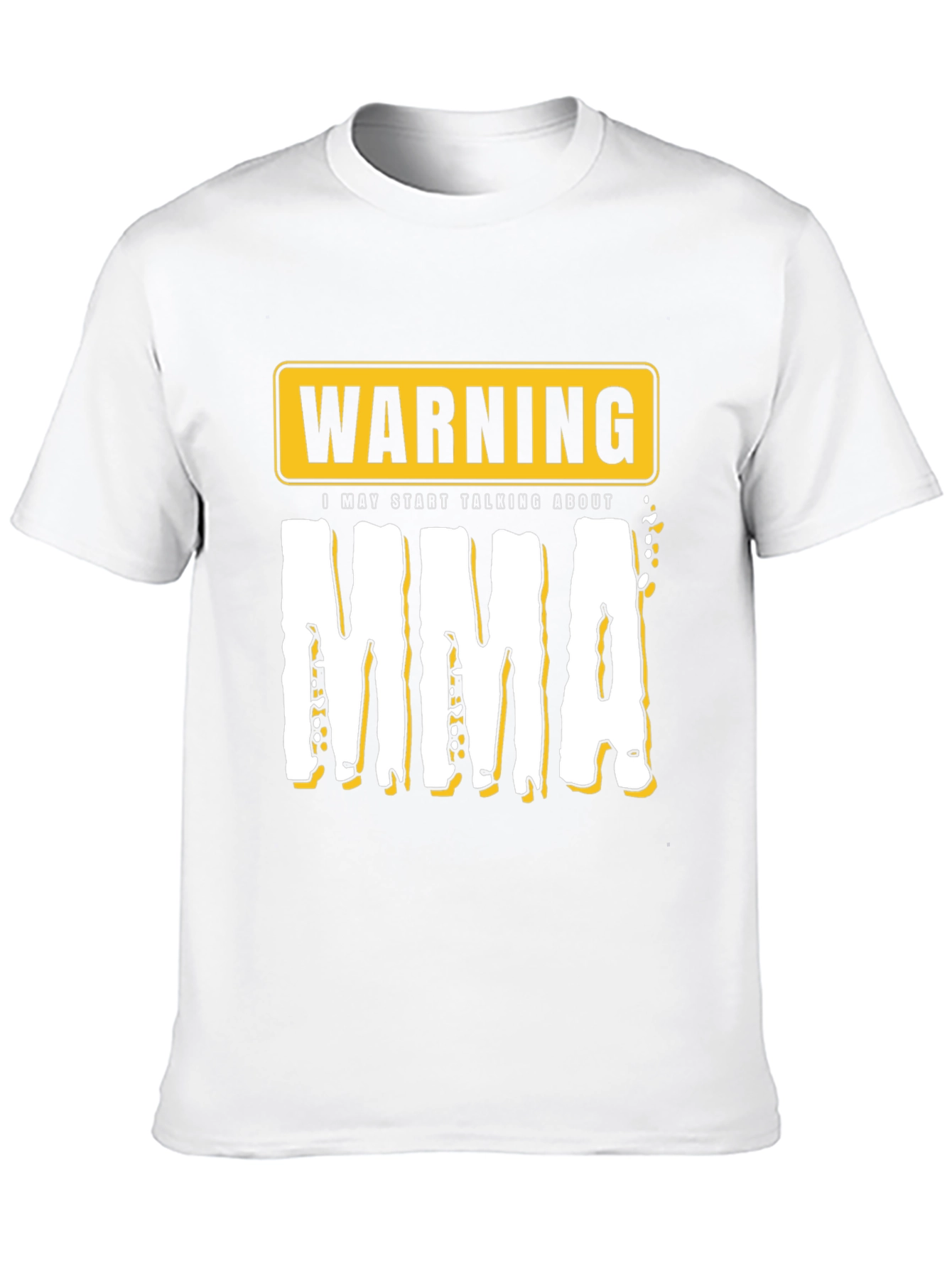 Warning MMA T-Shirt - Mixed Martial Arts Fan Tee