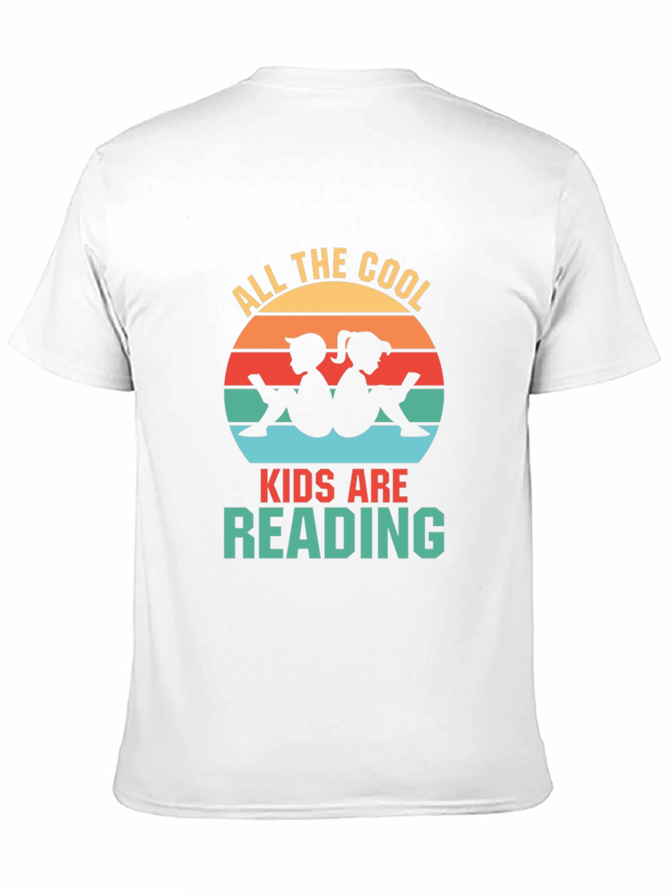 Cool Kids Reading Retro T-Shirt