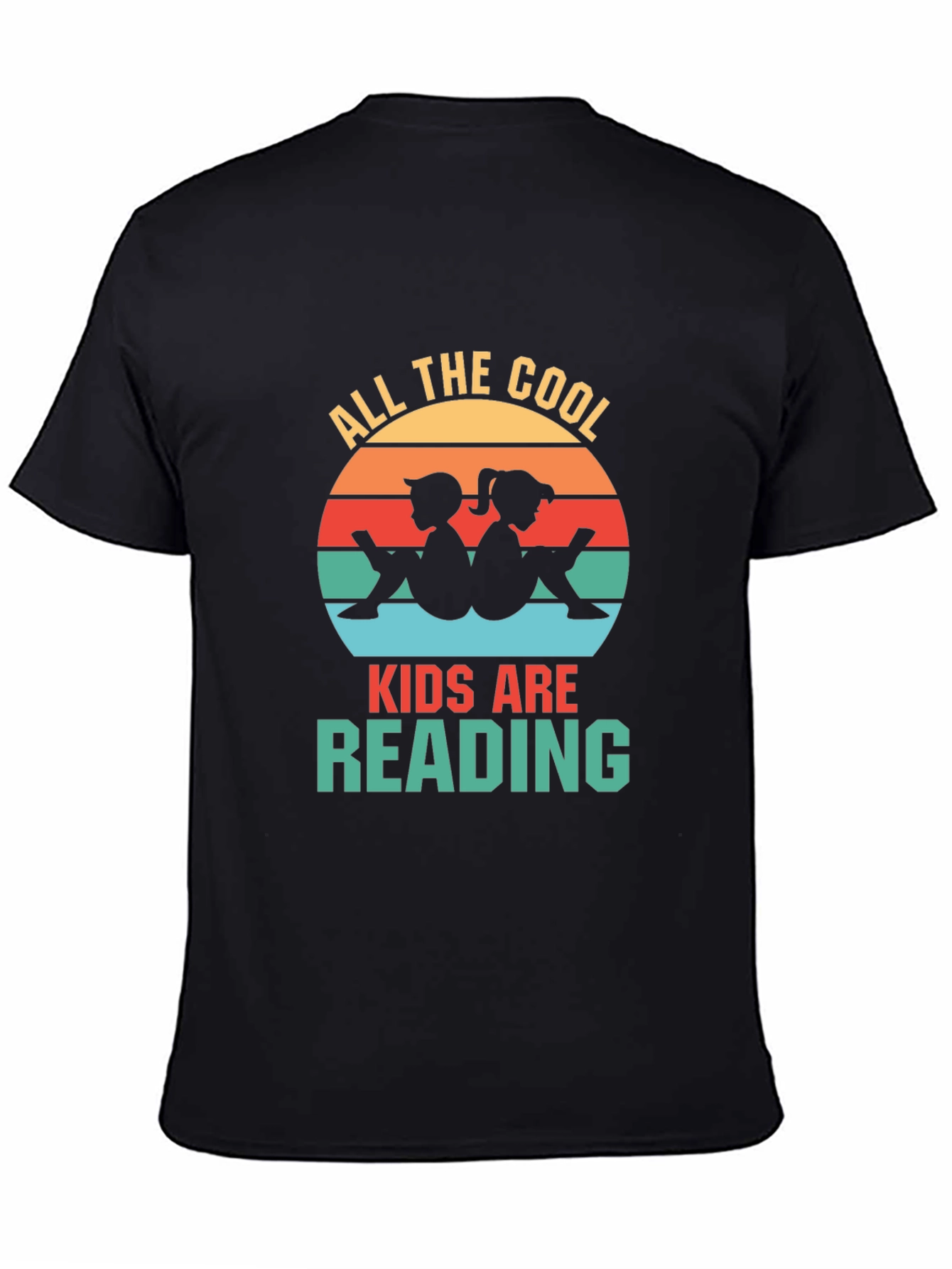 Cool Kids Reading Retro T-Shirt