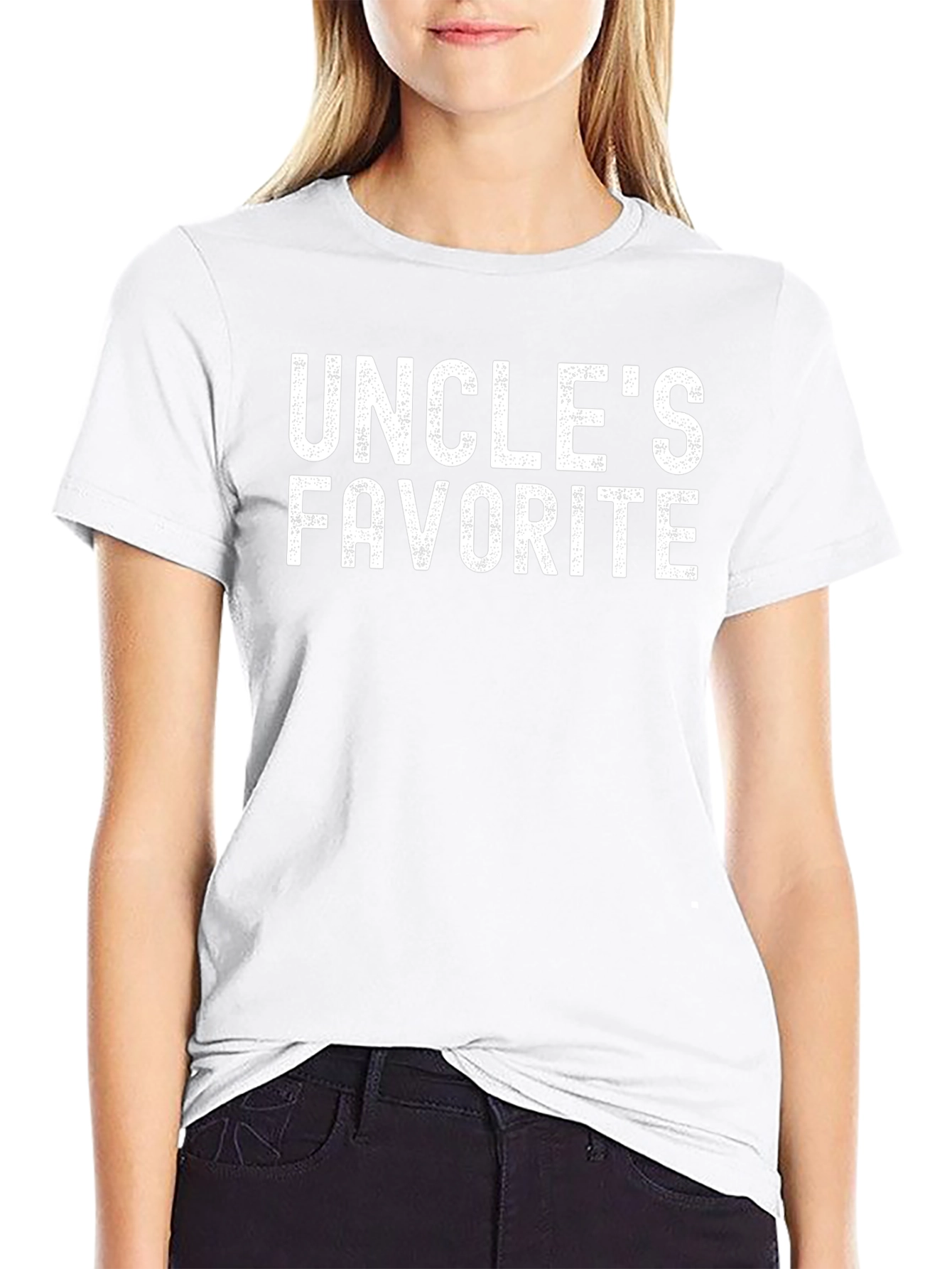 Uncles Favorite Black Graphic T-Shirt