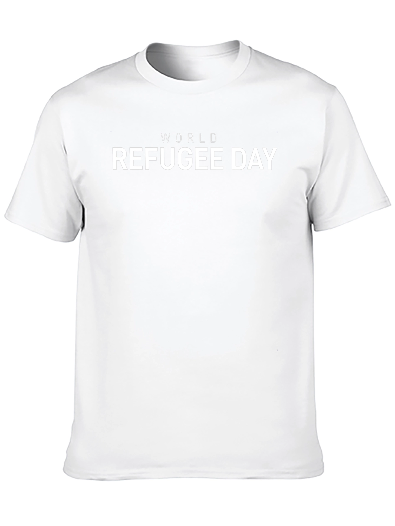 World Refugee Day Black T-Shirt