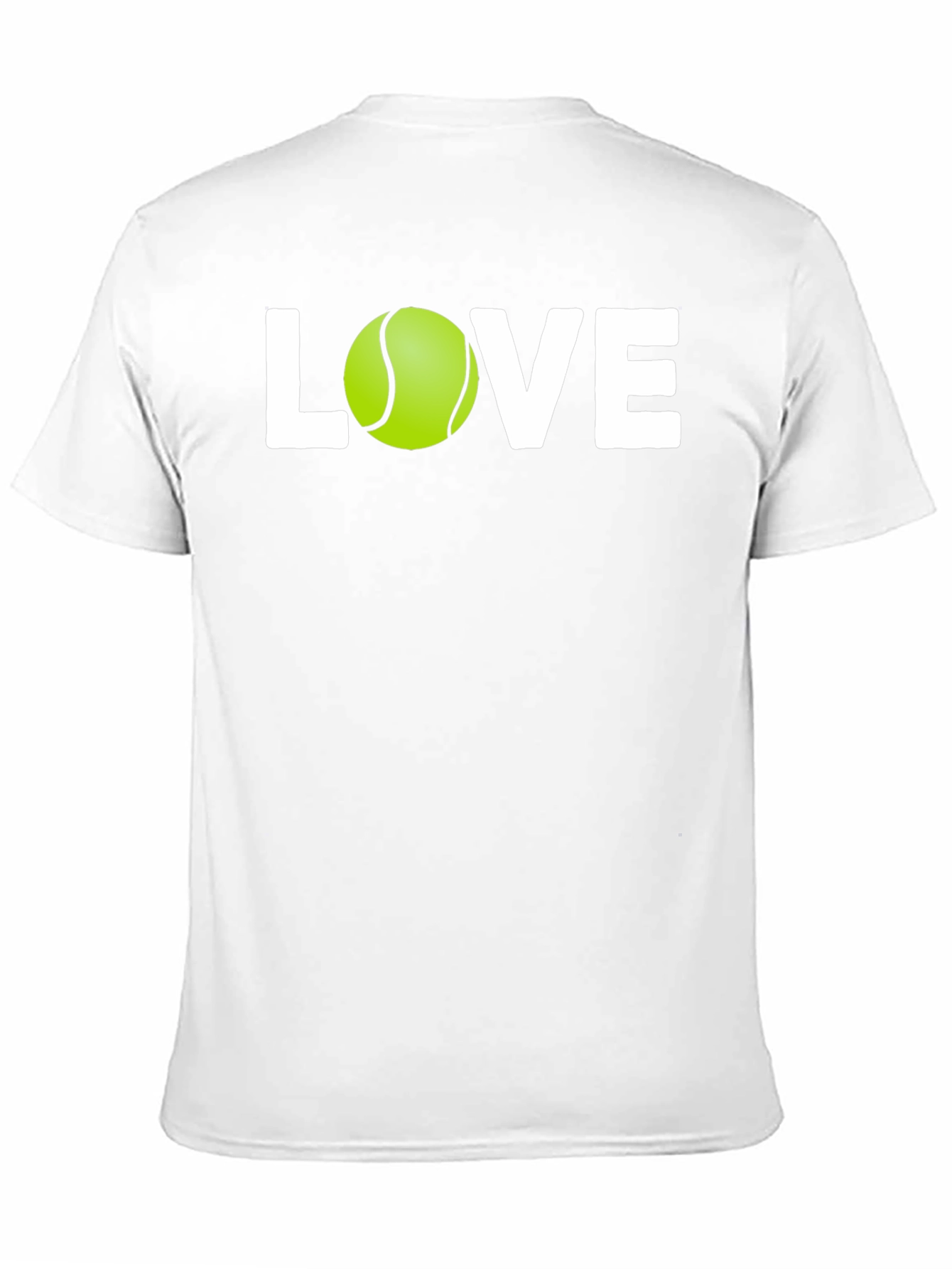 Tennis Love Graphic T-Shirt - Unisex Black Tee