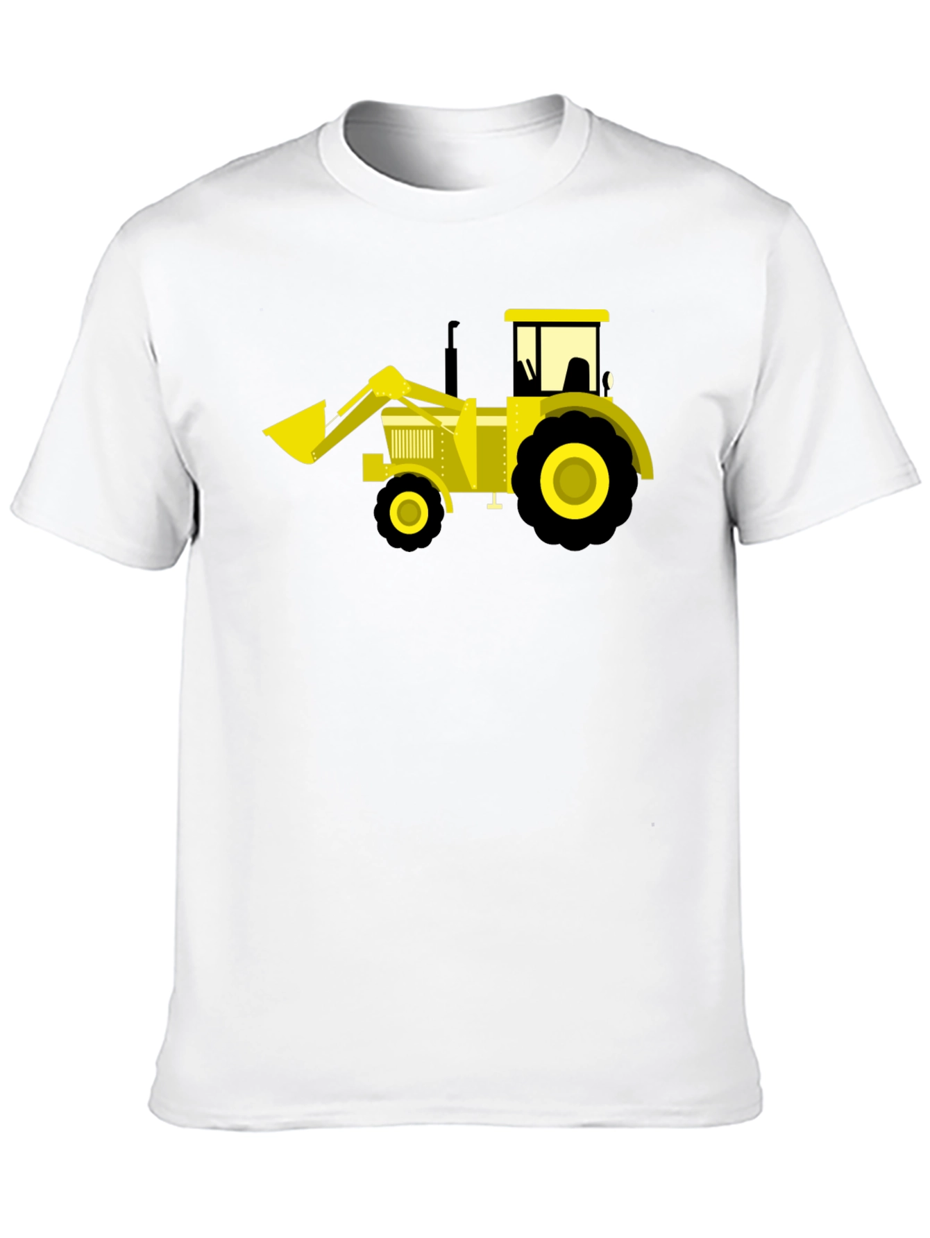 Black Tractor Graphic Tee - Fun & Unique