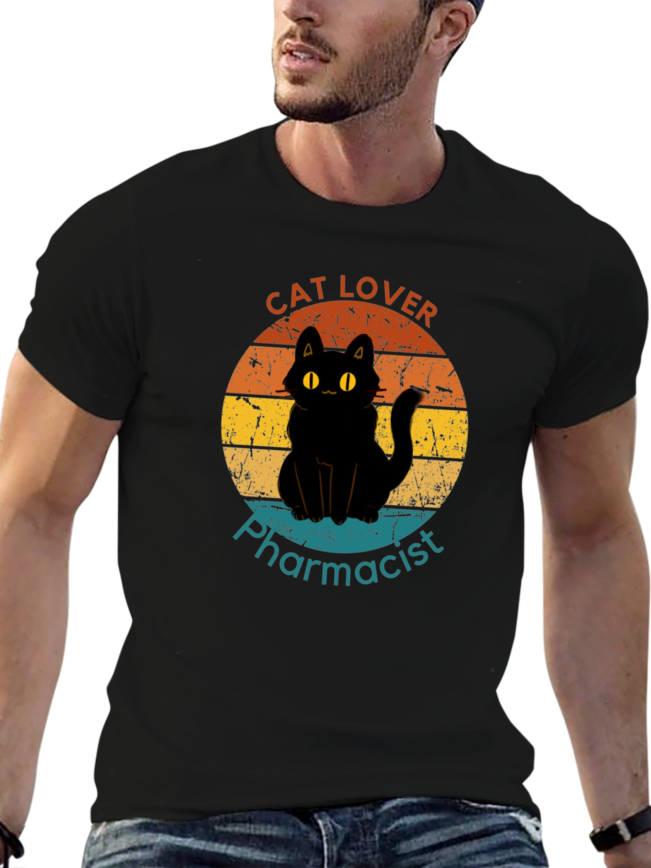 Cat Lover Pharmacist T-Shirt