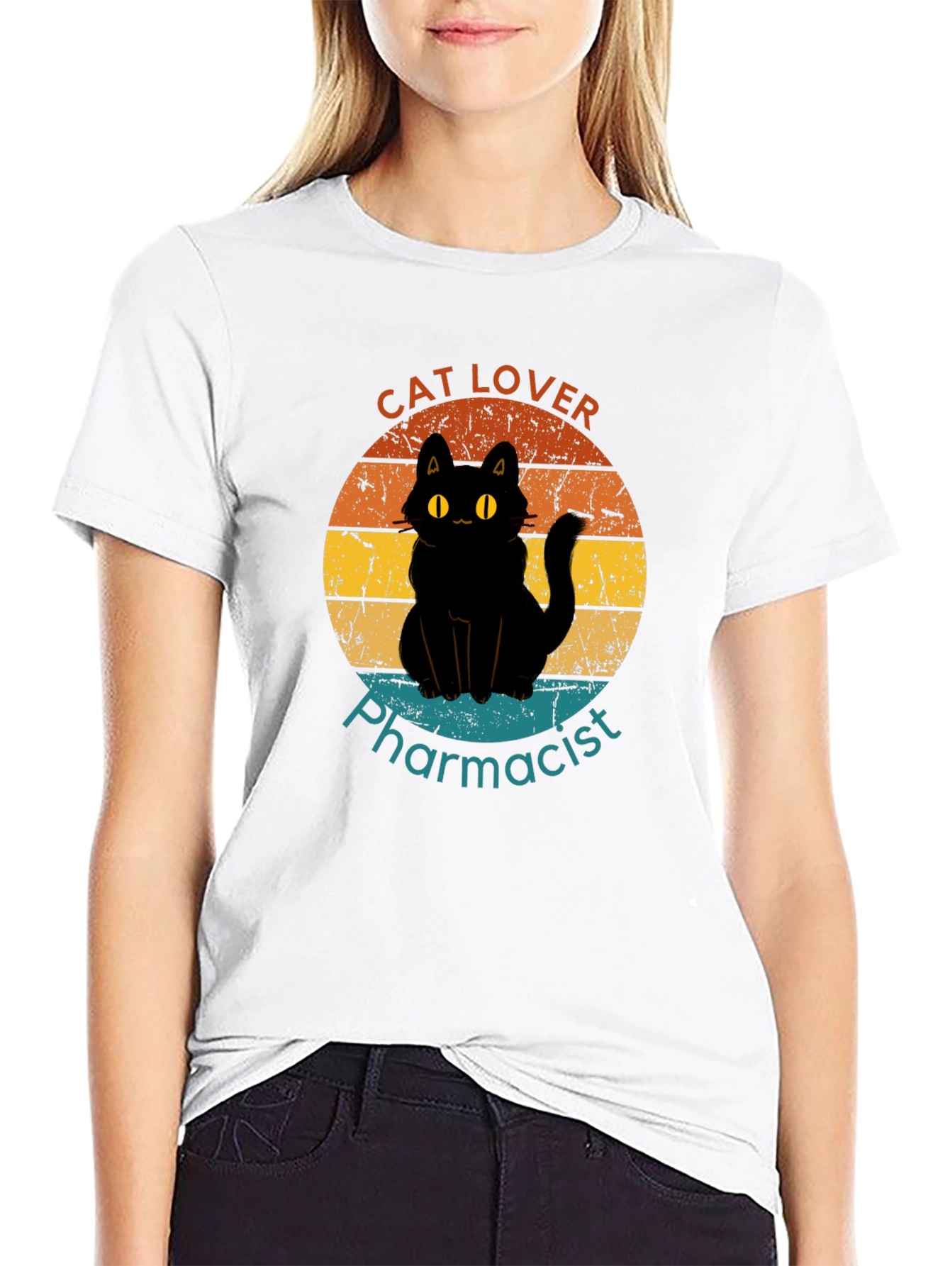 Cat Lover Pharmacist T-Shirt