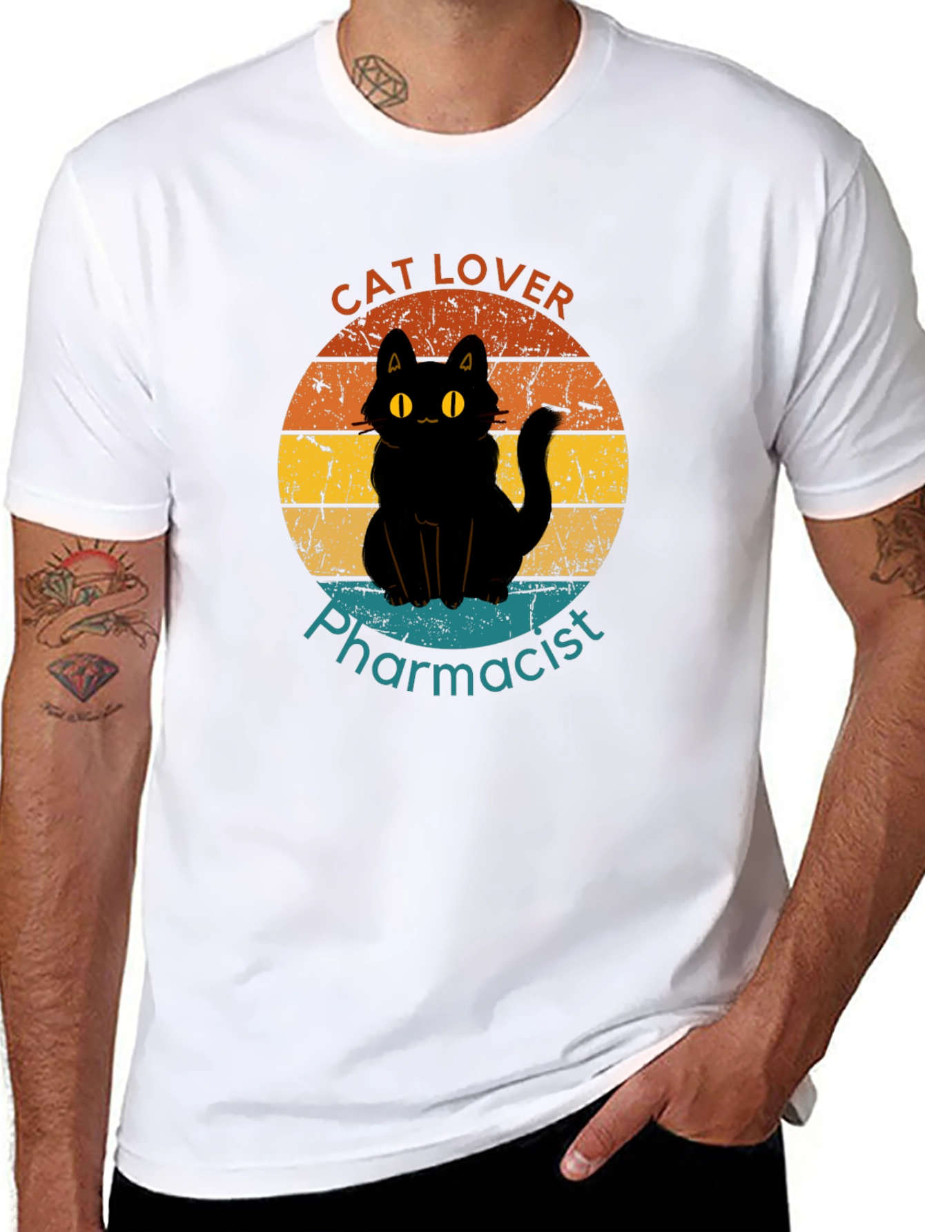 Cat Lover Pharmacist T-Shirt