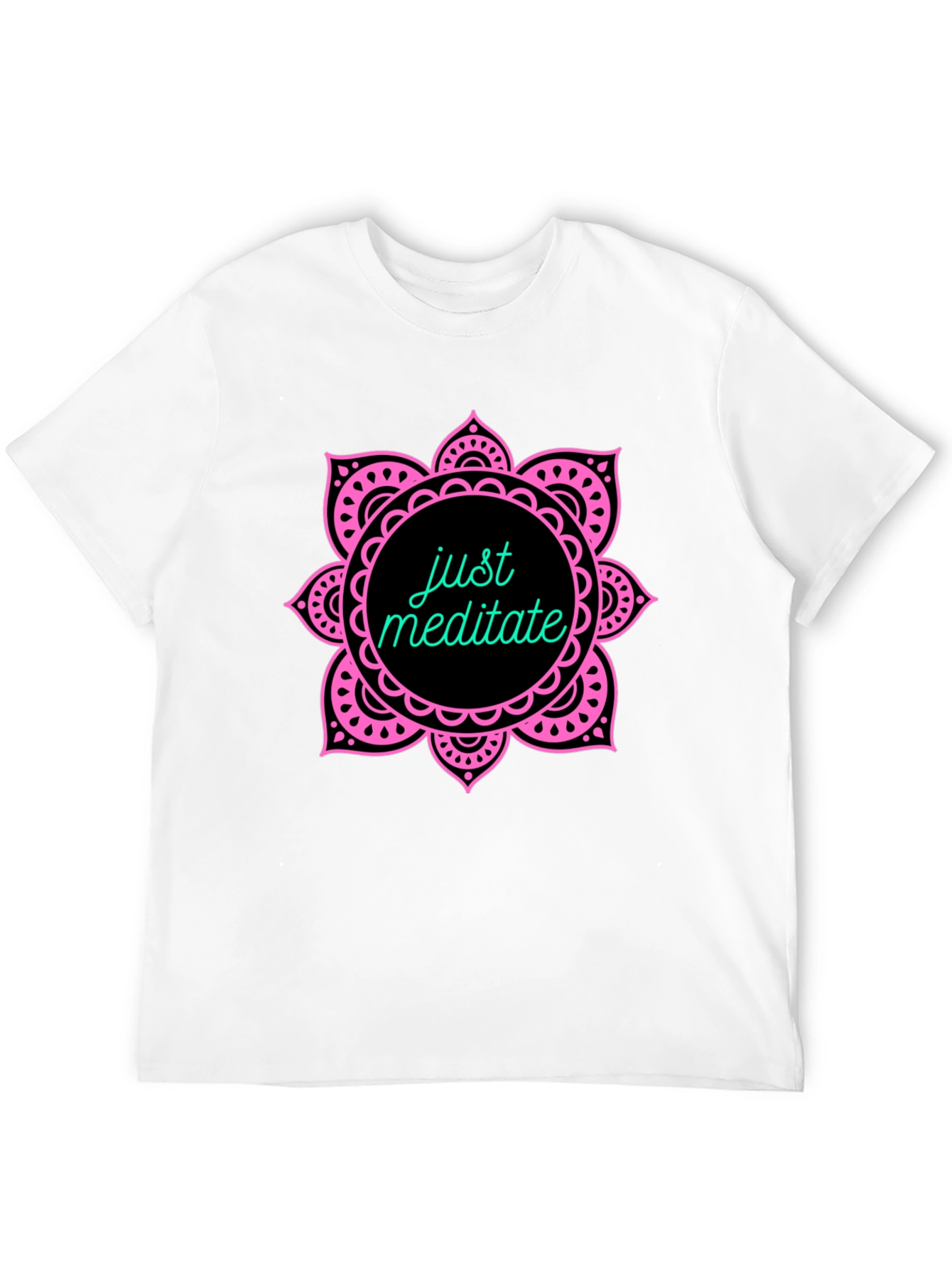 Just Meditate T-Shirt - Yoga Graphic Tee