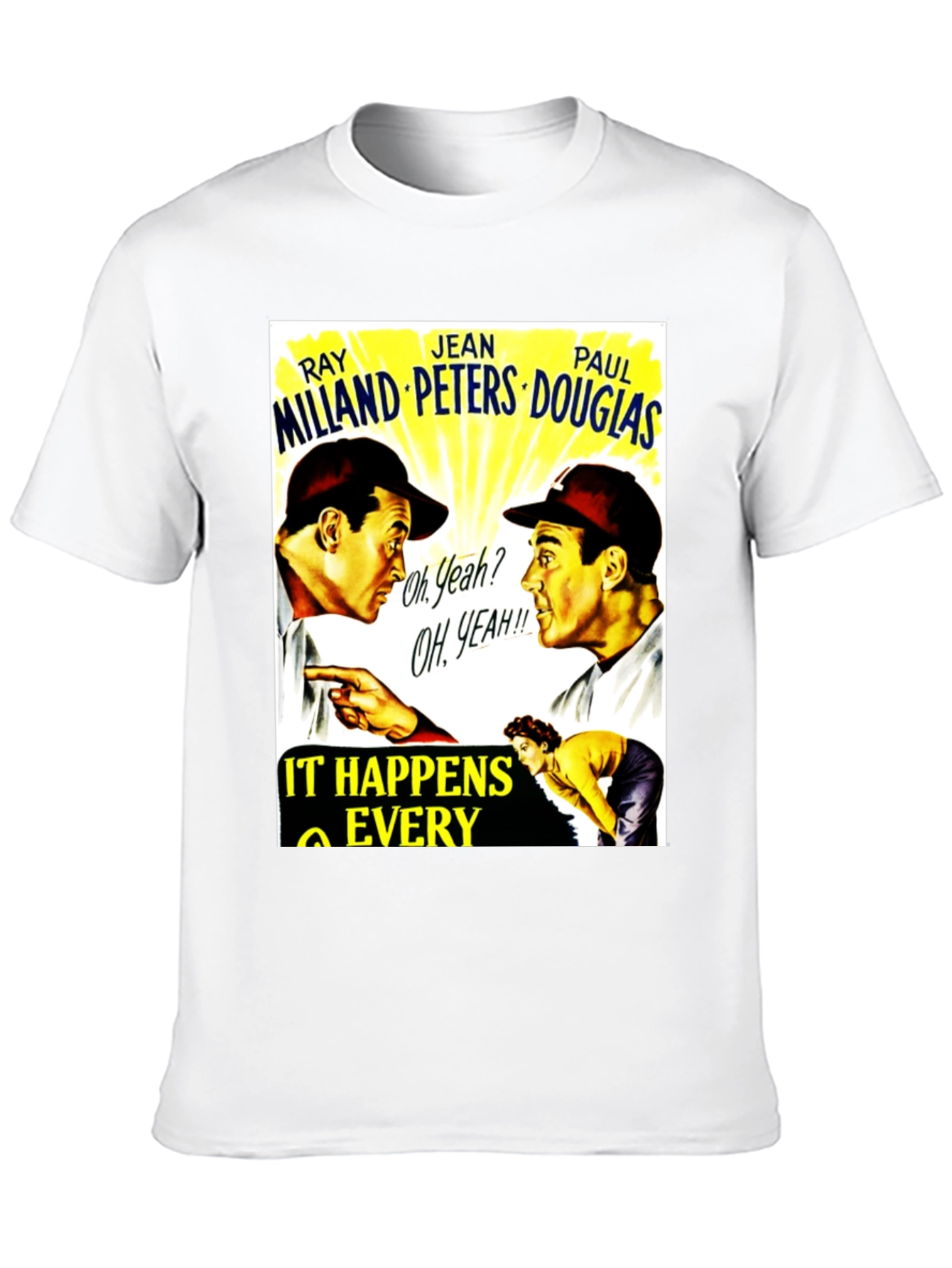 It Happens Every Spring Movie Poster T-Shirt