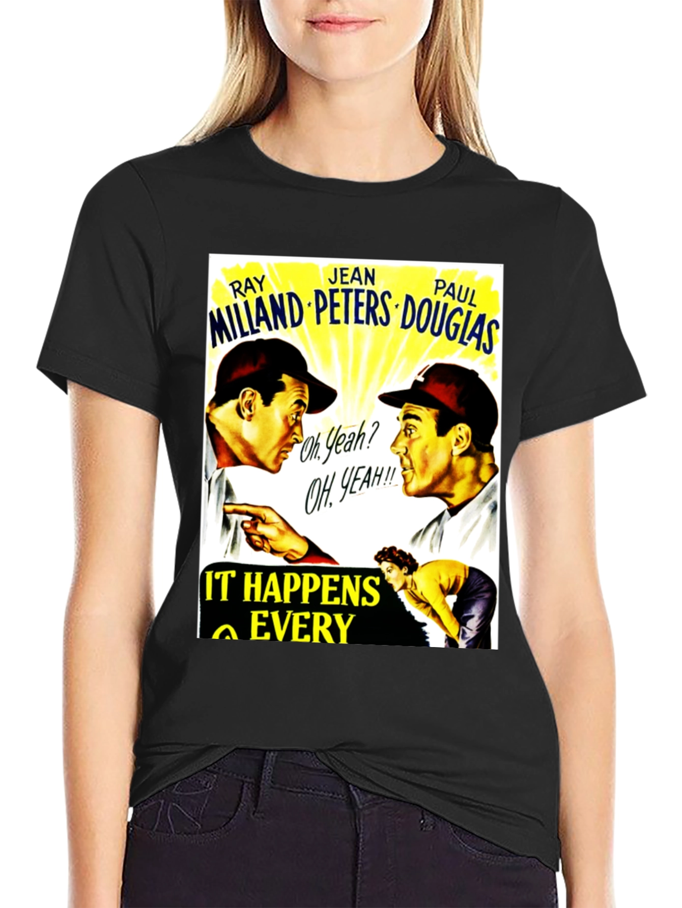 It Happens Every Spring Movie Poster T-Shirt