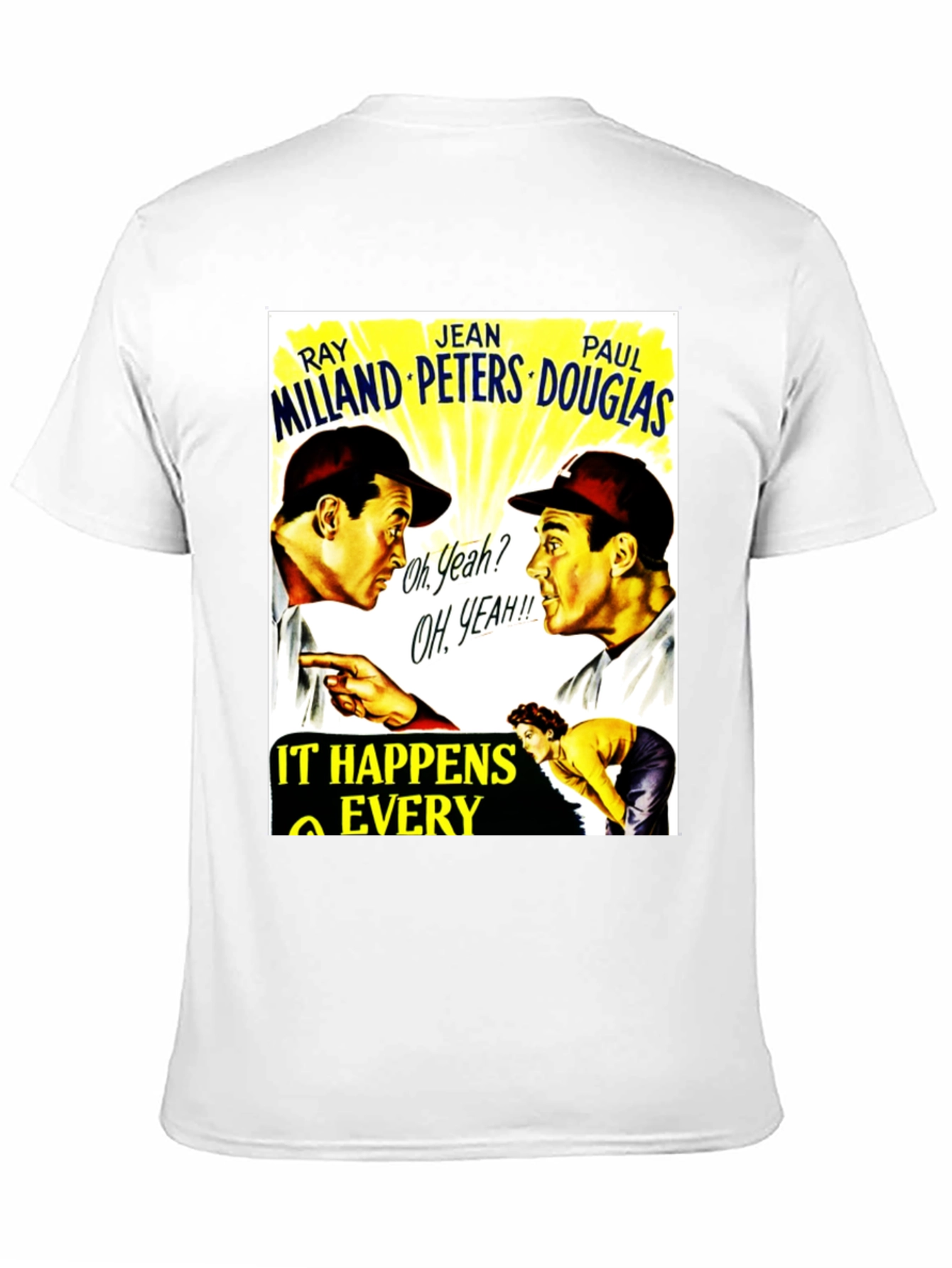 It Happens Every Spring Movie Poster T-Shirt