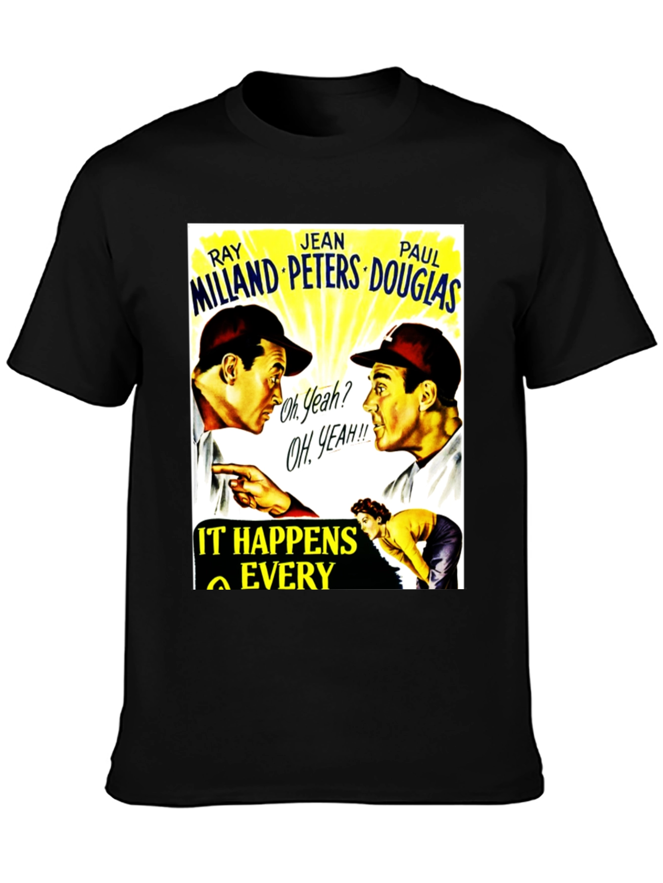 It Happens Every Spring Movie Poster T-Shirt