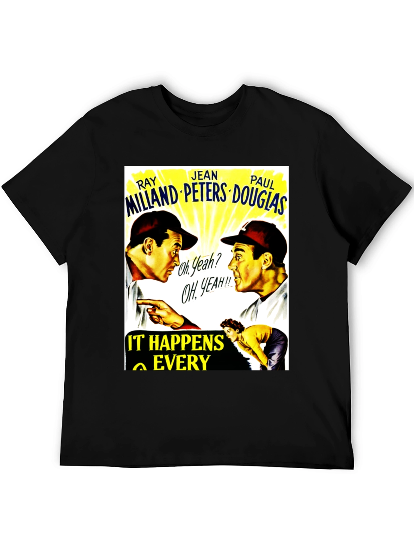 It Happens Every Spring Movie Poster T-Shirt