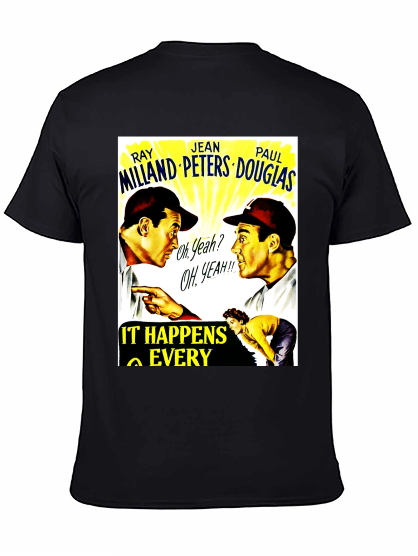 It Happens Every Spring Movie Poster T-Shirt