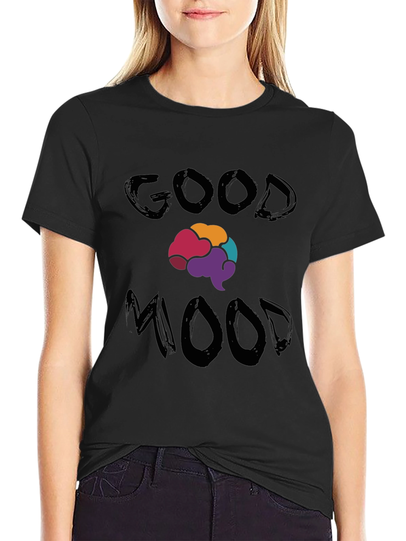 Good Mood Brain Graphic T-Shirt