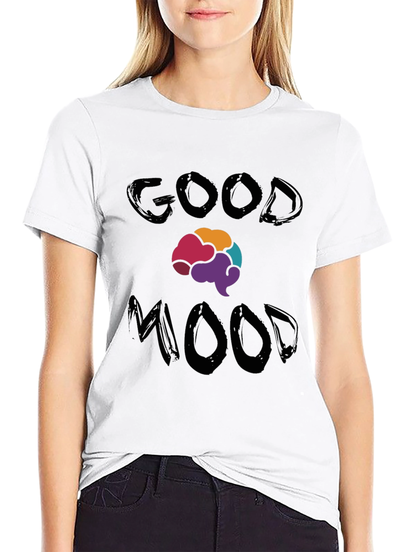 Good Mood Brain Graphic T-Shirt