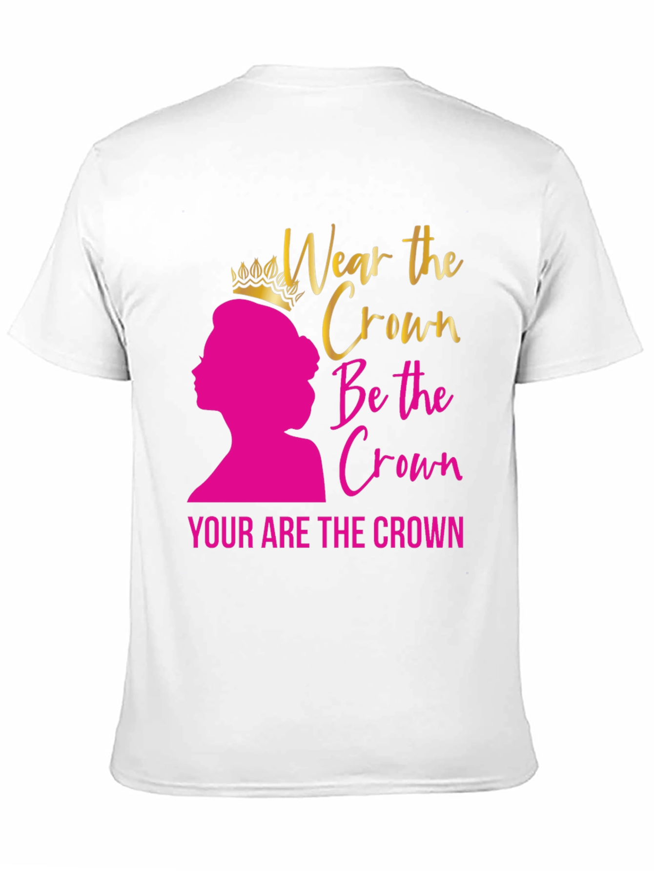 Wear the Crown Black Graphic Tee