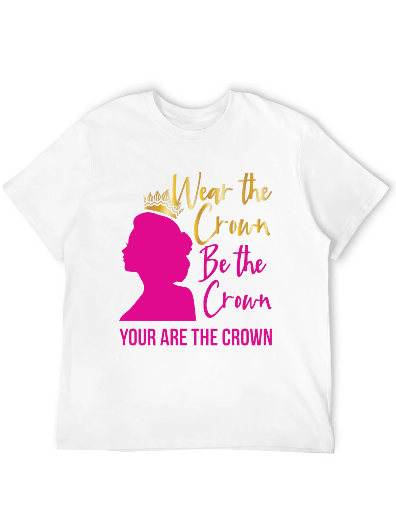 Wear the Crown Black Graphic Tee