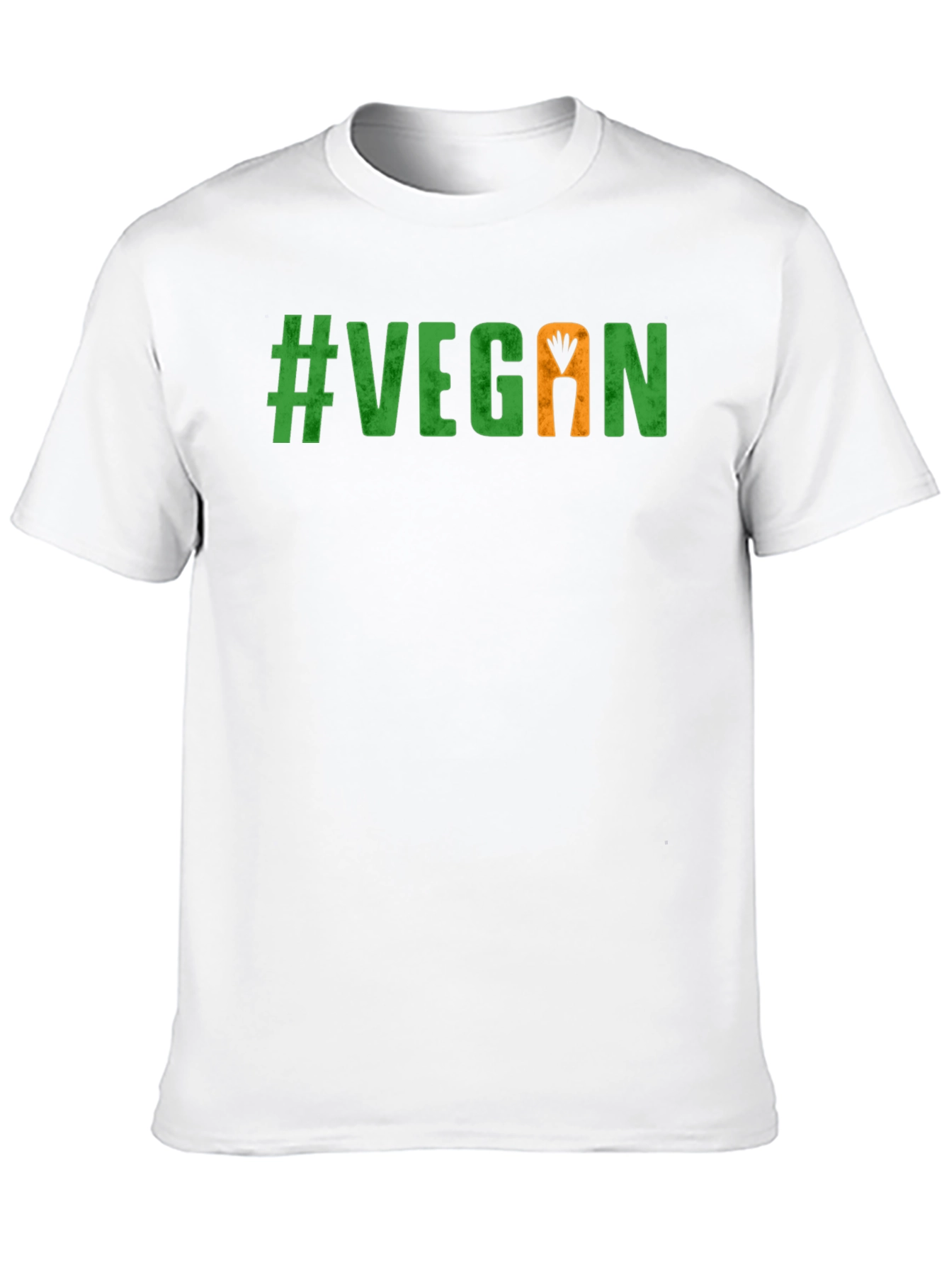 Vegan Carrot Graphic Tee - Stylish & Sustainable