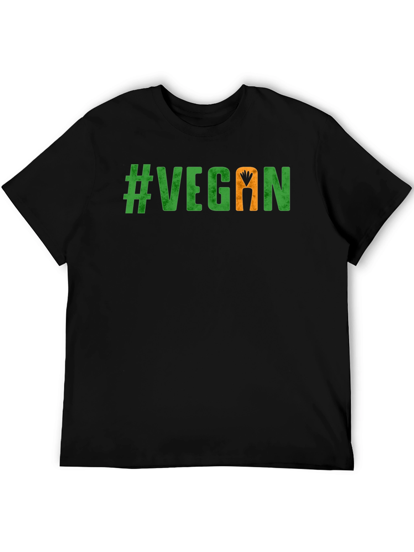 Vegan Carrot Graphic Tee - Stylish & Sustainable