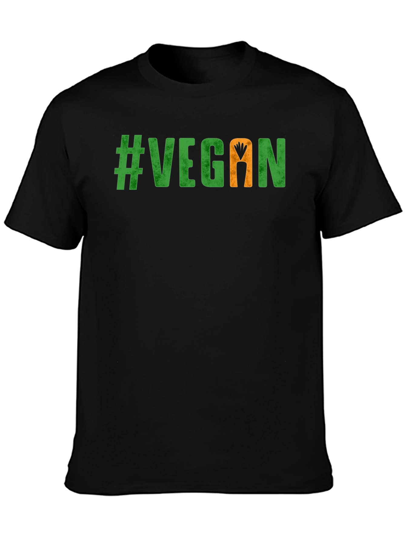 Vegan Carrot Graphic Tee - Stylish & Sustainable