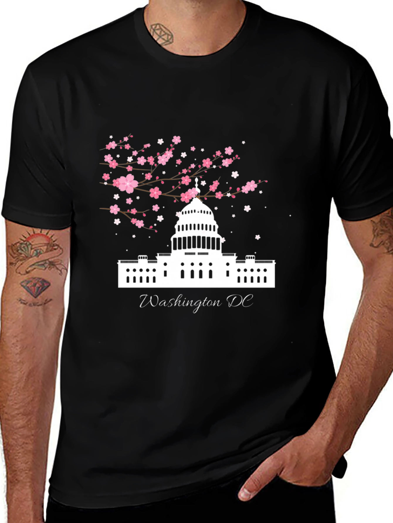 Washington DC Cherry Blossom T-Shirt