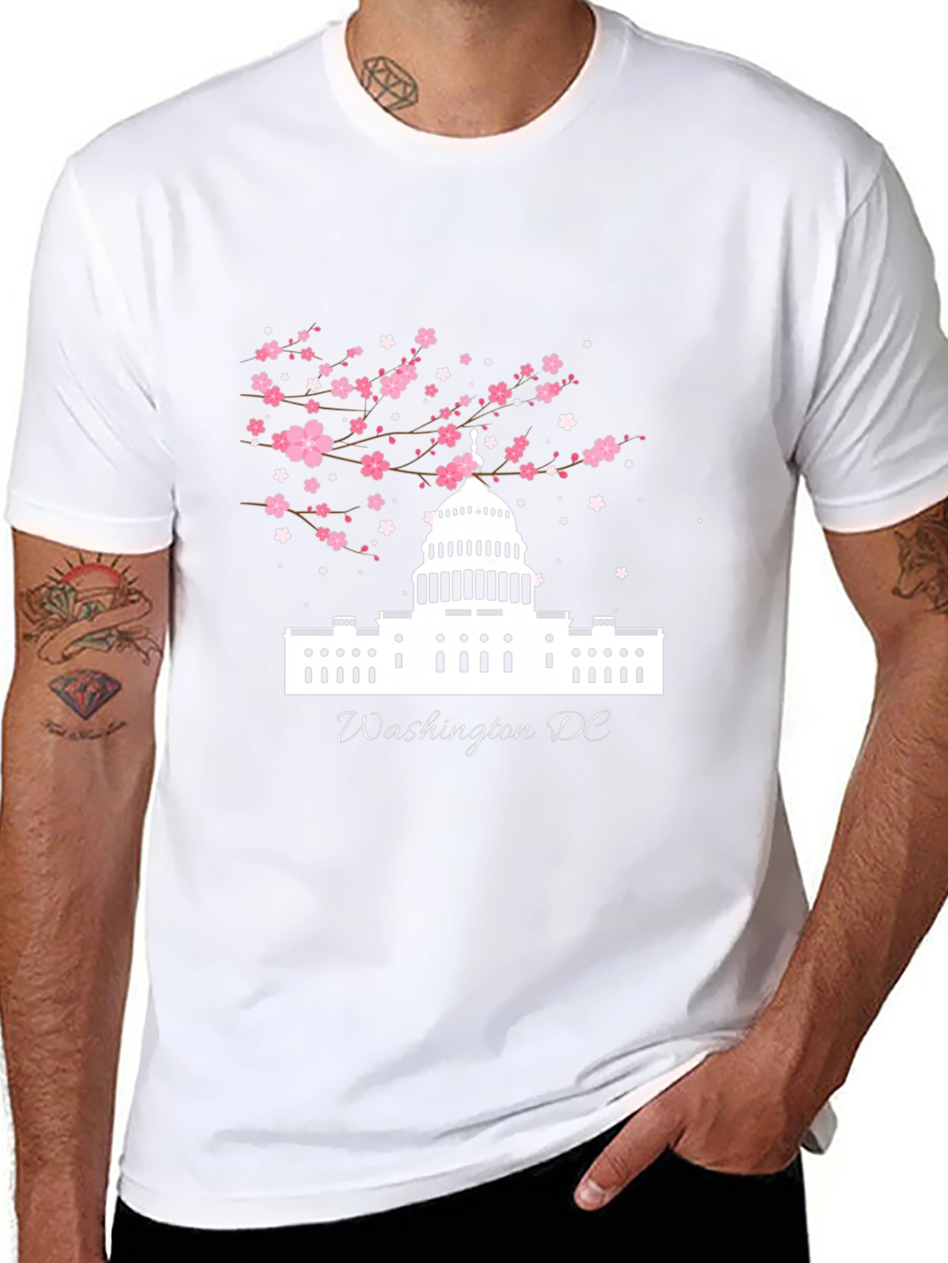 Washington DC Cherry Blossom T-Shirt
