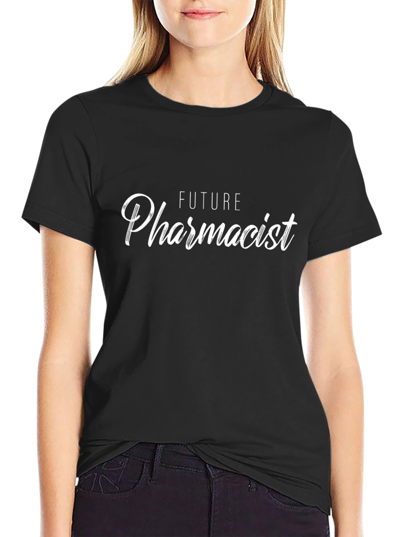 Future Pharmacist Black T-Shirt