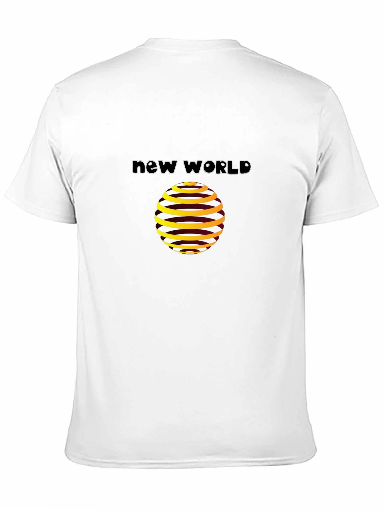 New World Graphic Black T-Shirt