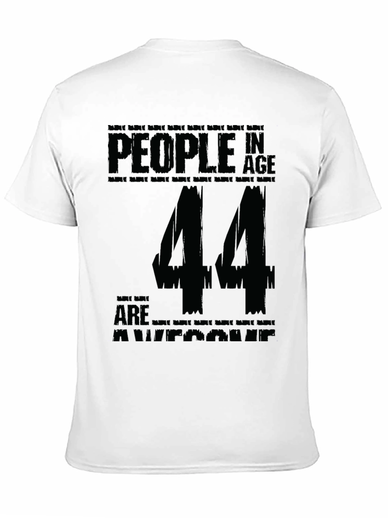 44th Birthday Awesome People T-Shirt