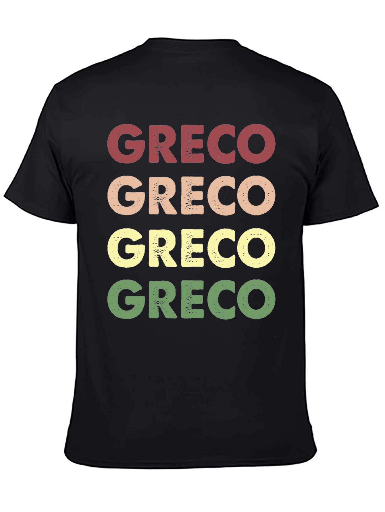 Greco Retro T-Shirt - Comfortable Graphic Tee