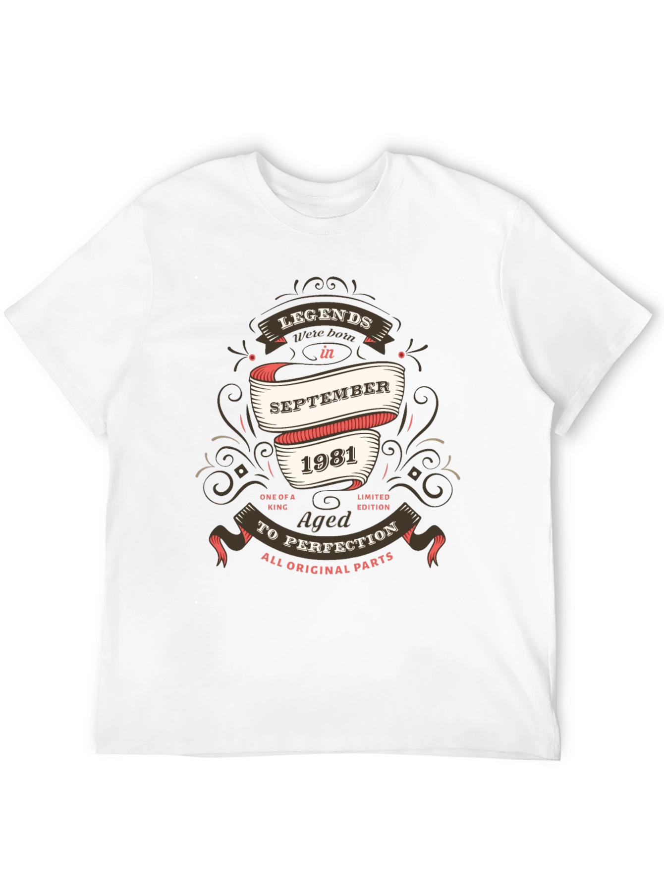 Legends Born in September 1981 T-Shirt