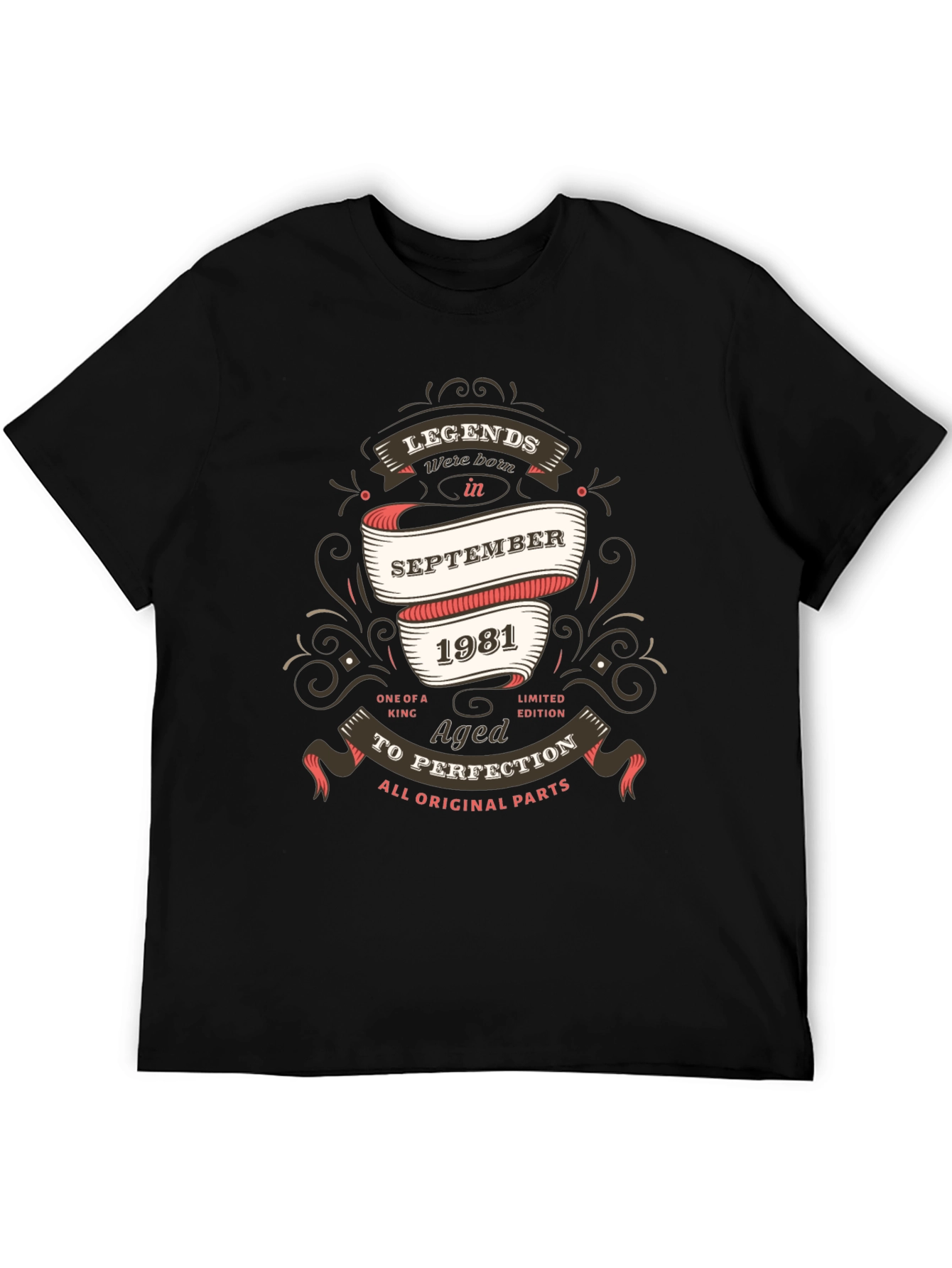 Legends Born in September 1981 T-Shirt