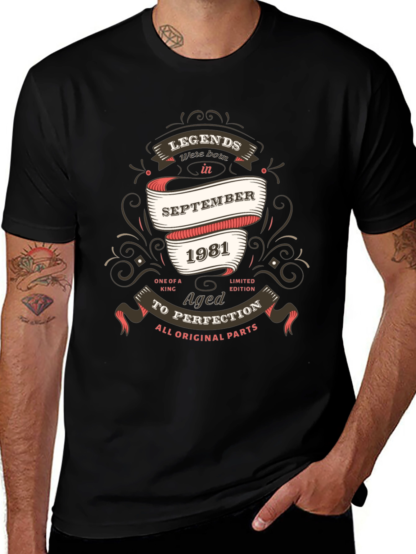 Legends Born in September 1981 T-Shirt