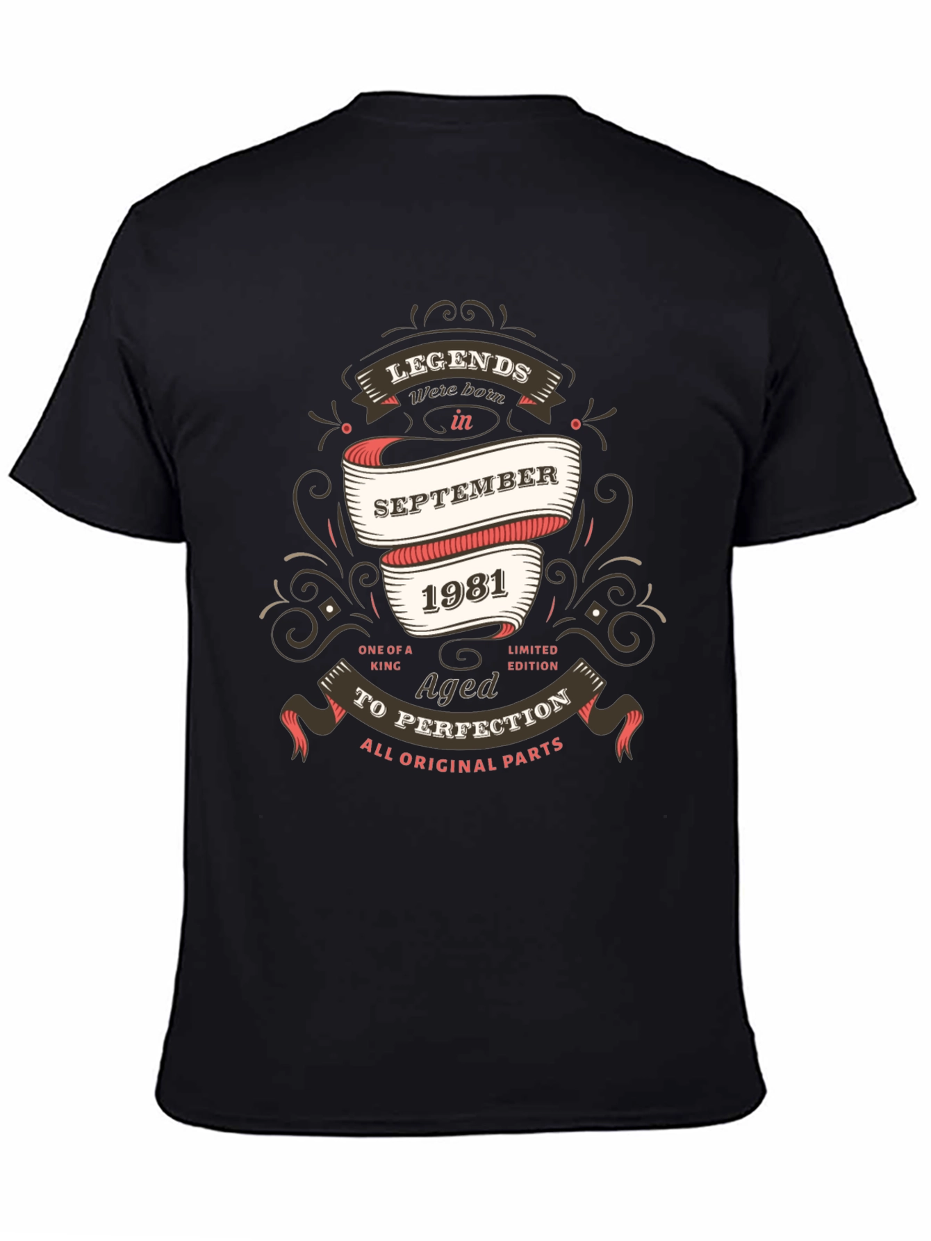Legends Born in September 1981 T-Shirt