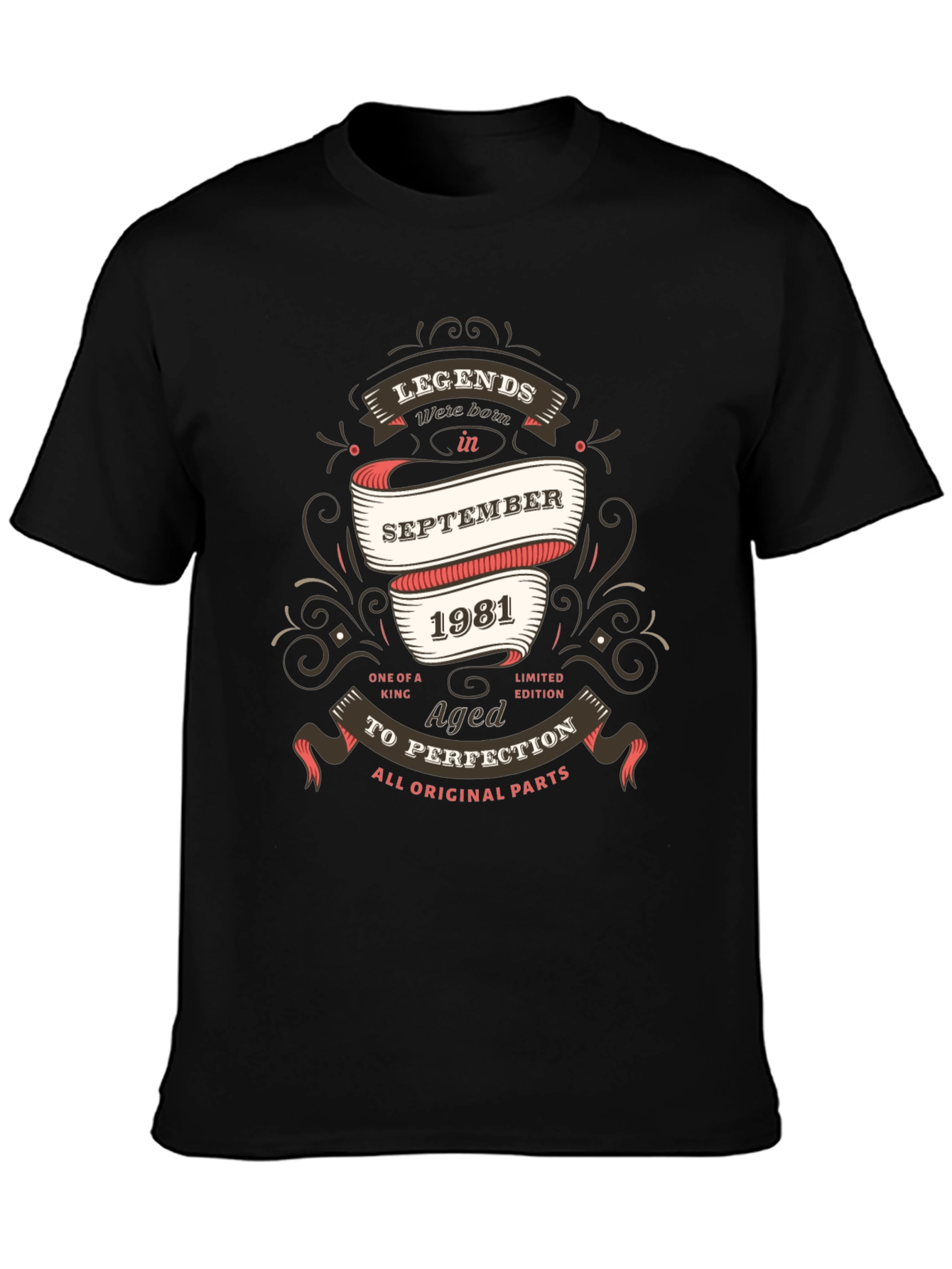 Legends Born in September 1981 T-Shirt