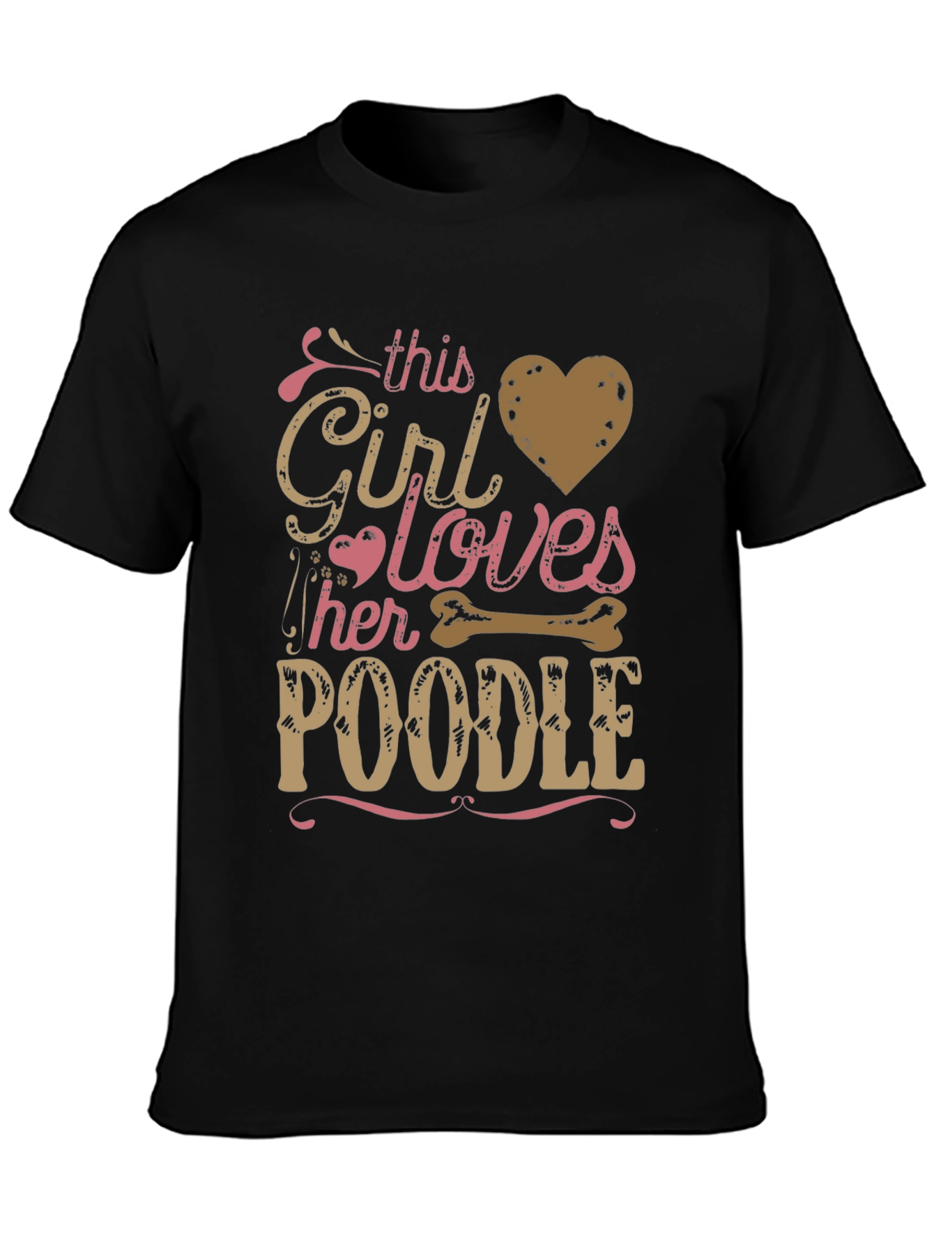 This Girl Loves Her Poodle T-Shirt