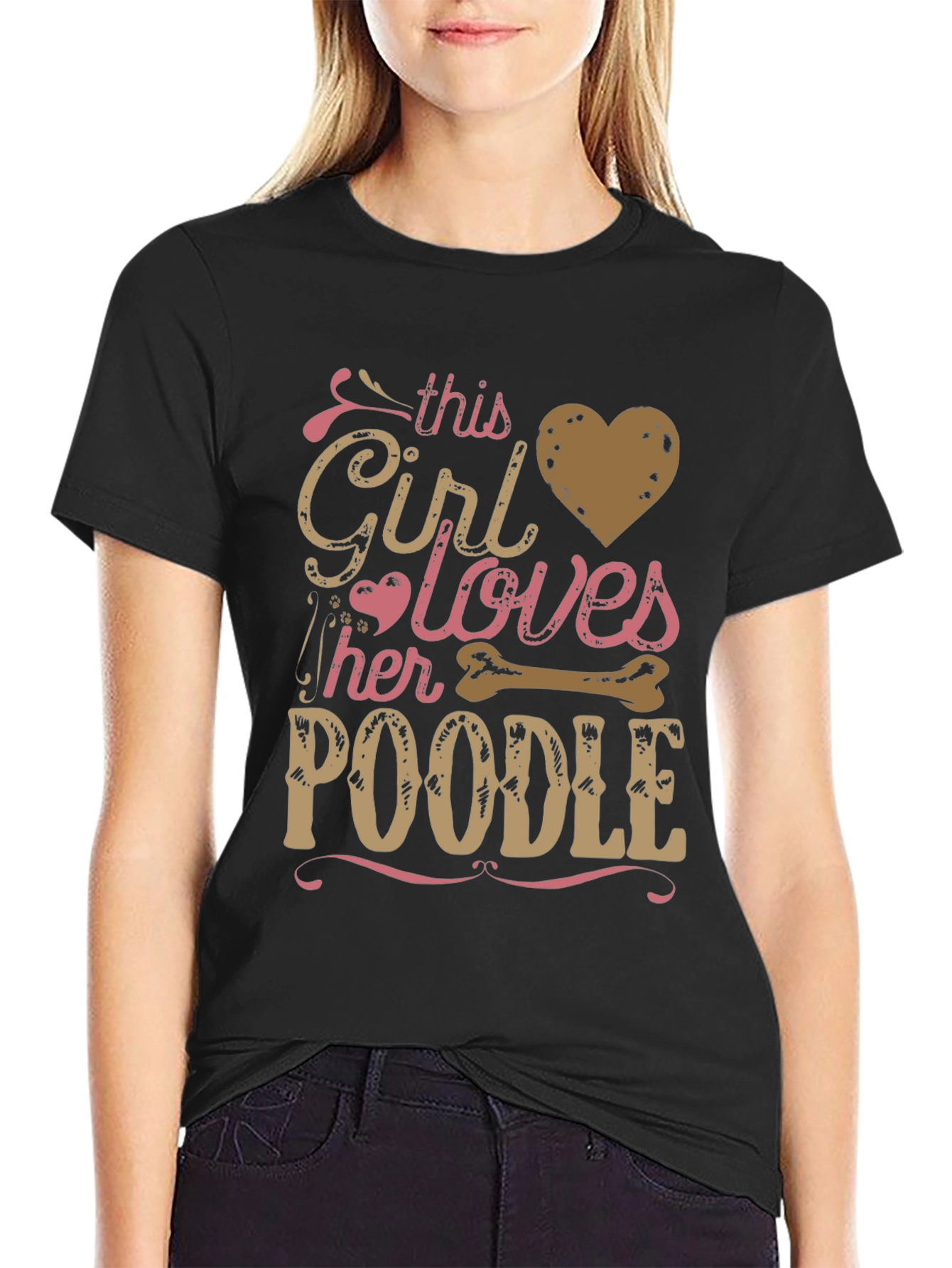 This Girl Loves Her Poodle T-Shirt