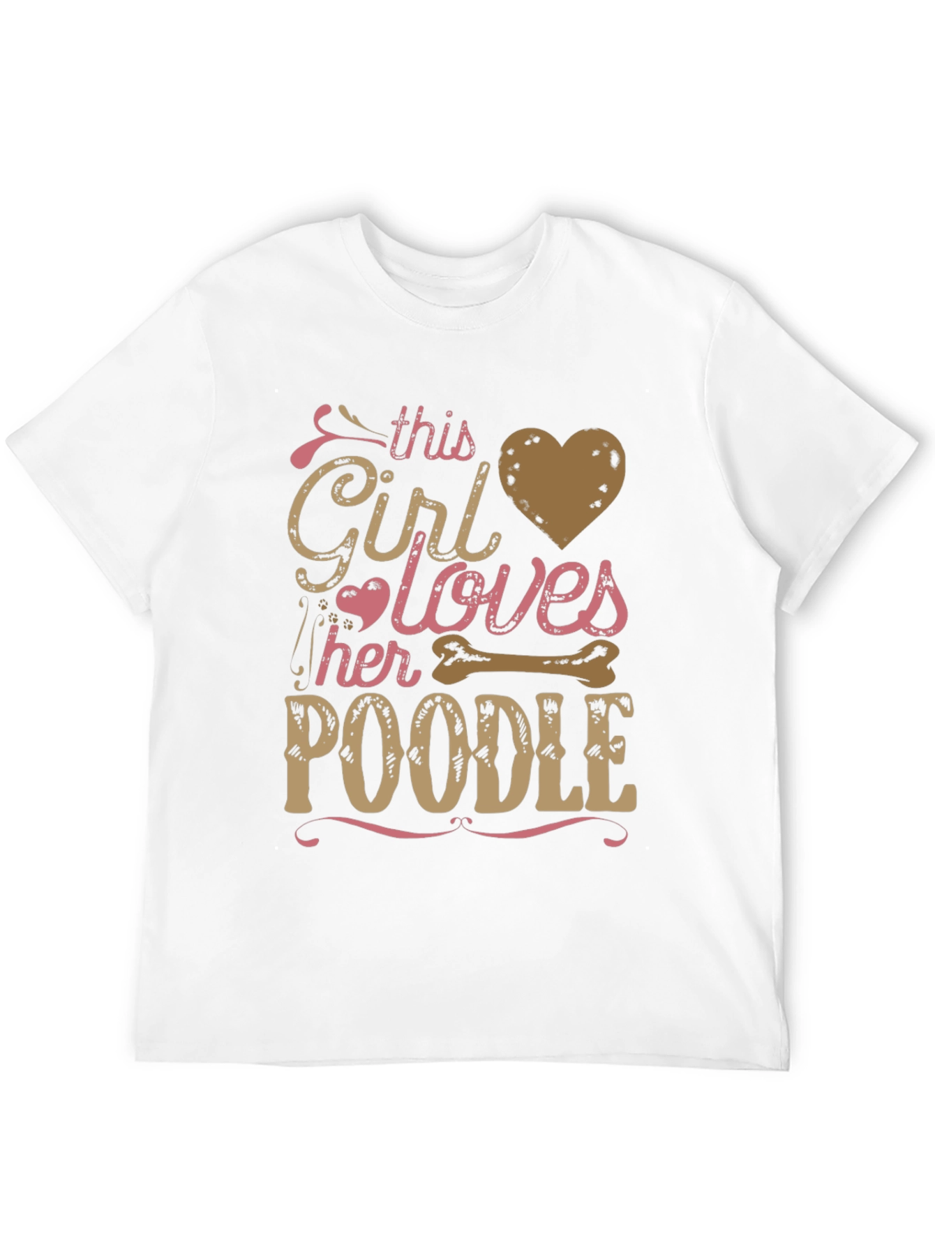 This Girl Loves Her Poodle T-Shirt
