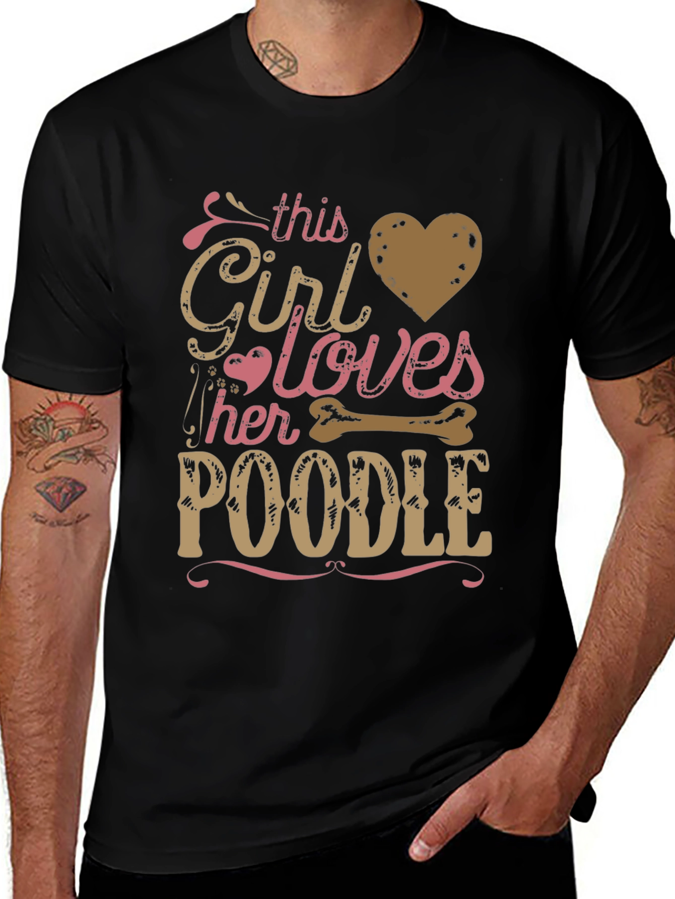 This Girl Loves Her Poodle T-Shirt