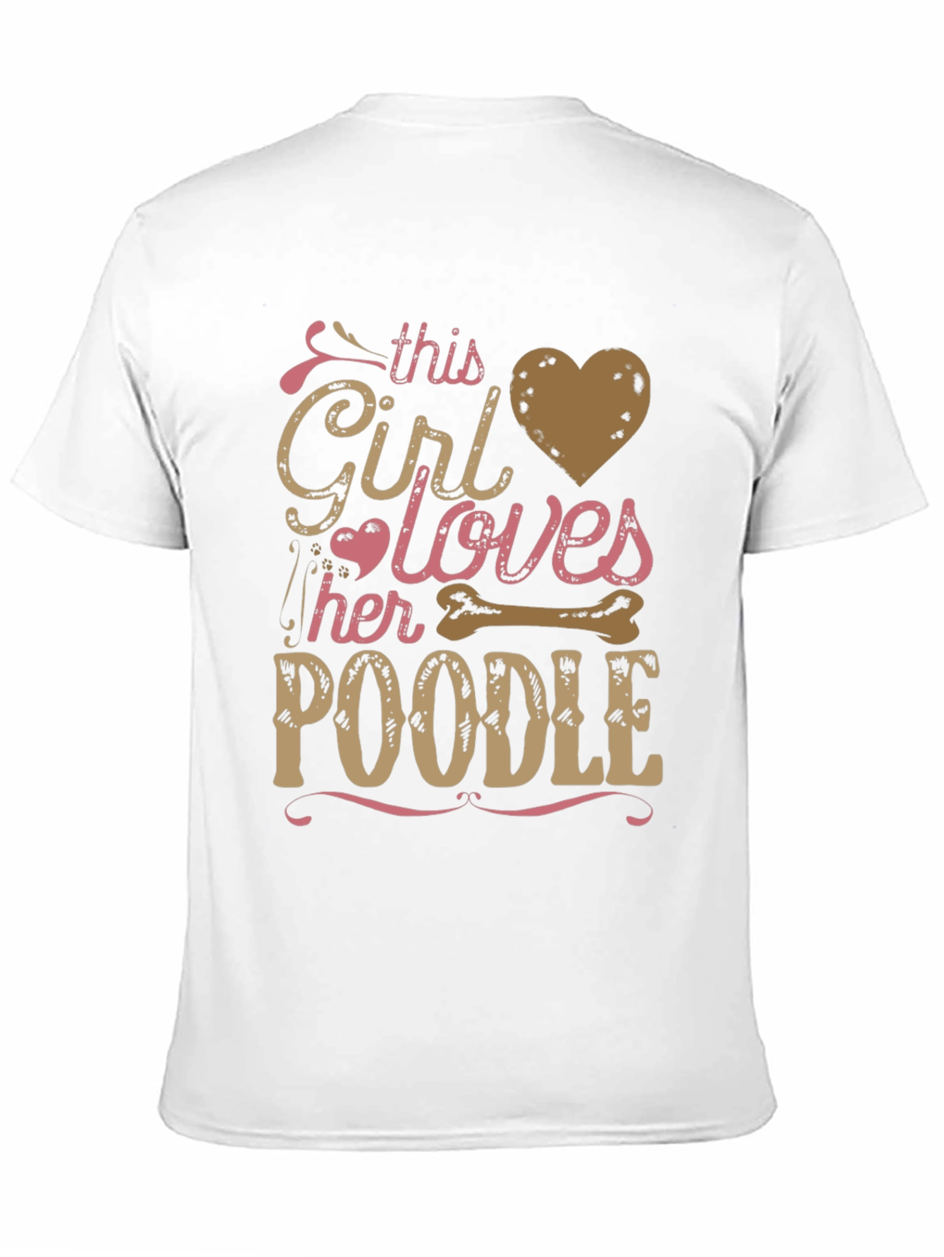 This Girl Loves Her Poodle T-Shirt