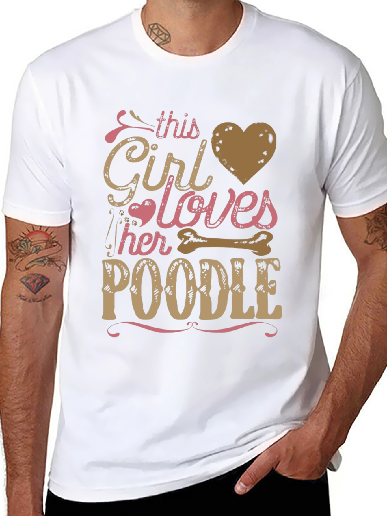 This Girl Loves Her Poodle T-Shirt