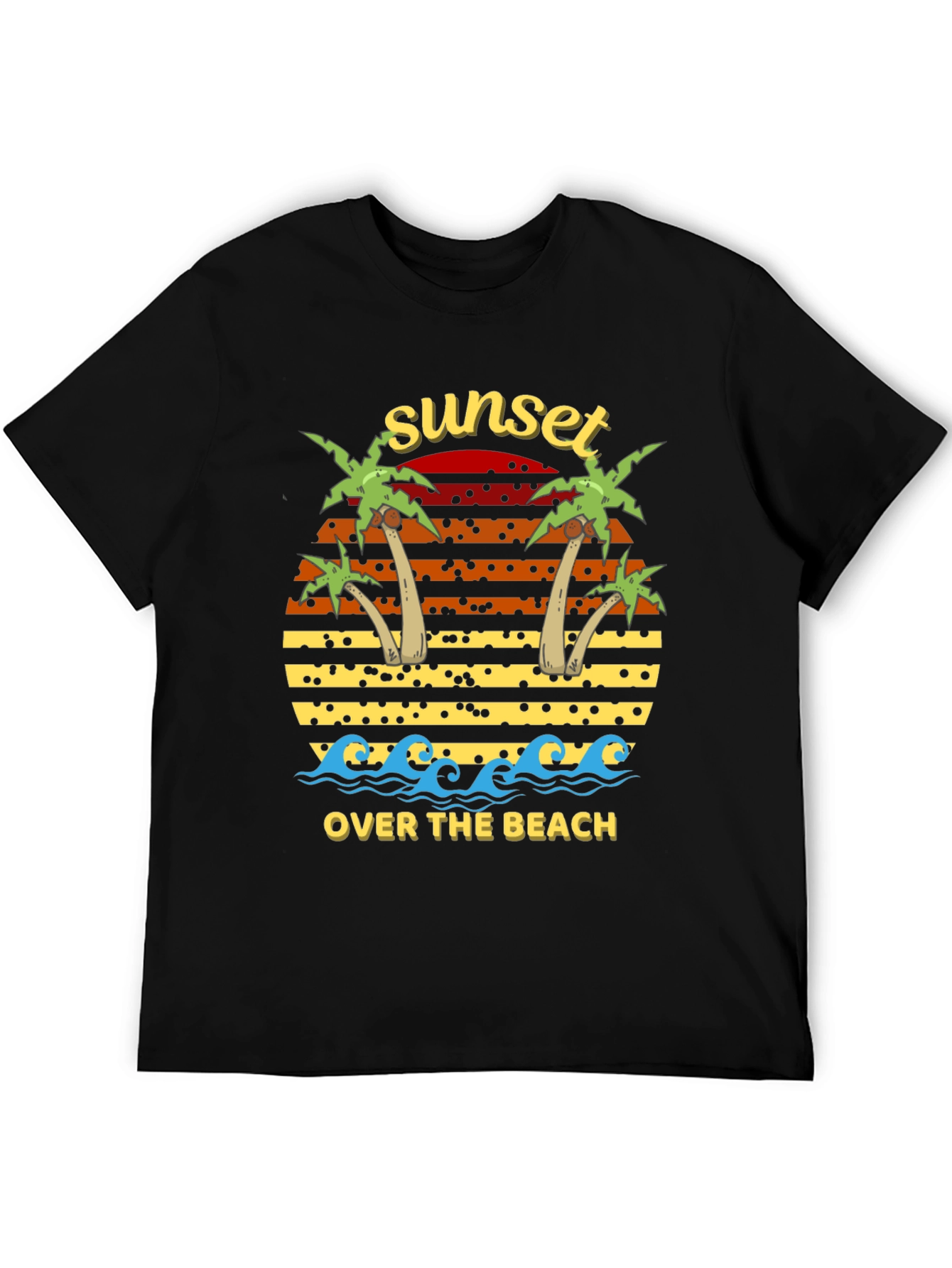 Sunset Beach Graphic T-Shirt