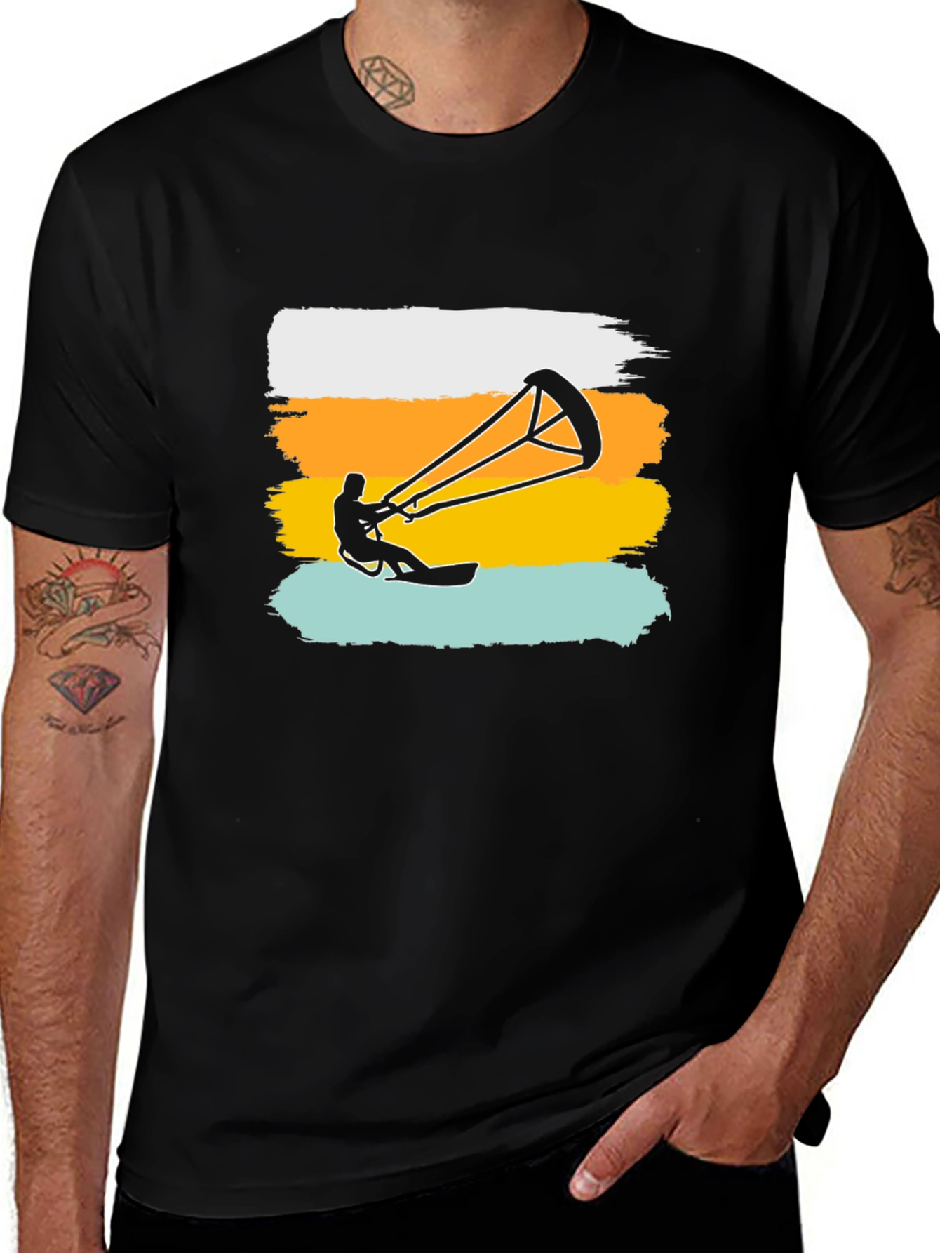 Kitesurfing Graphic T-Shirt