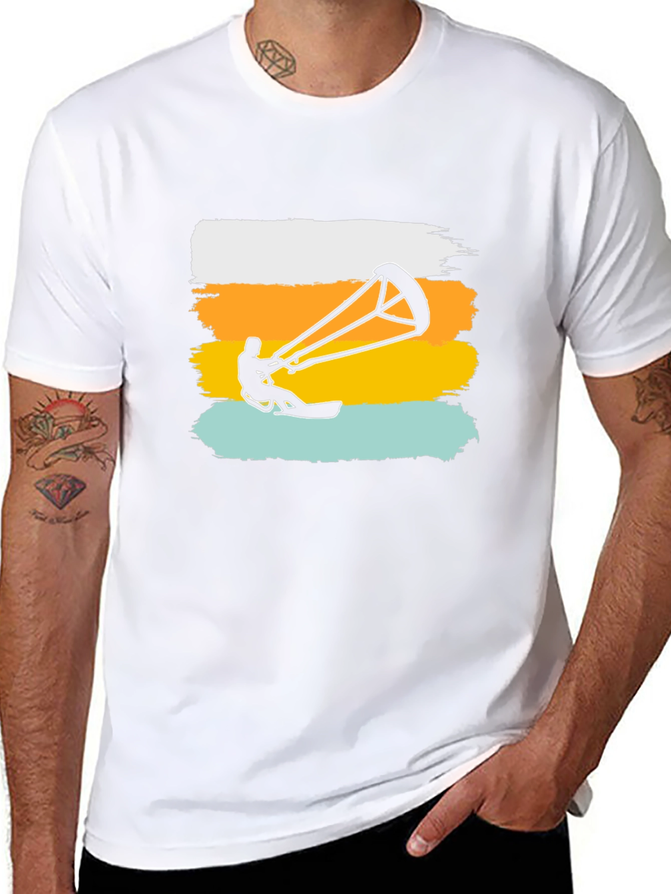 Kitesurfing Graphic T-Shirt