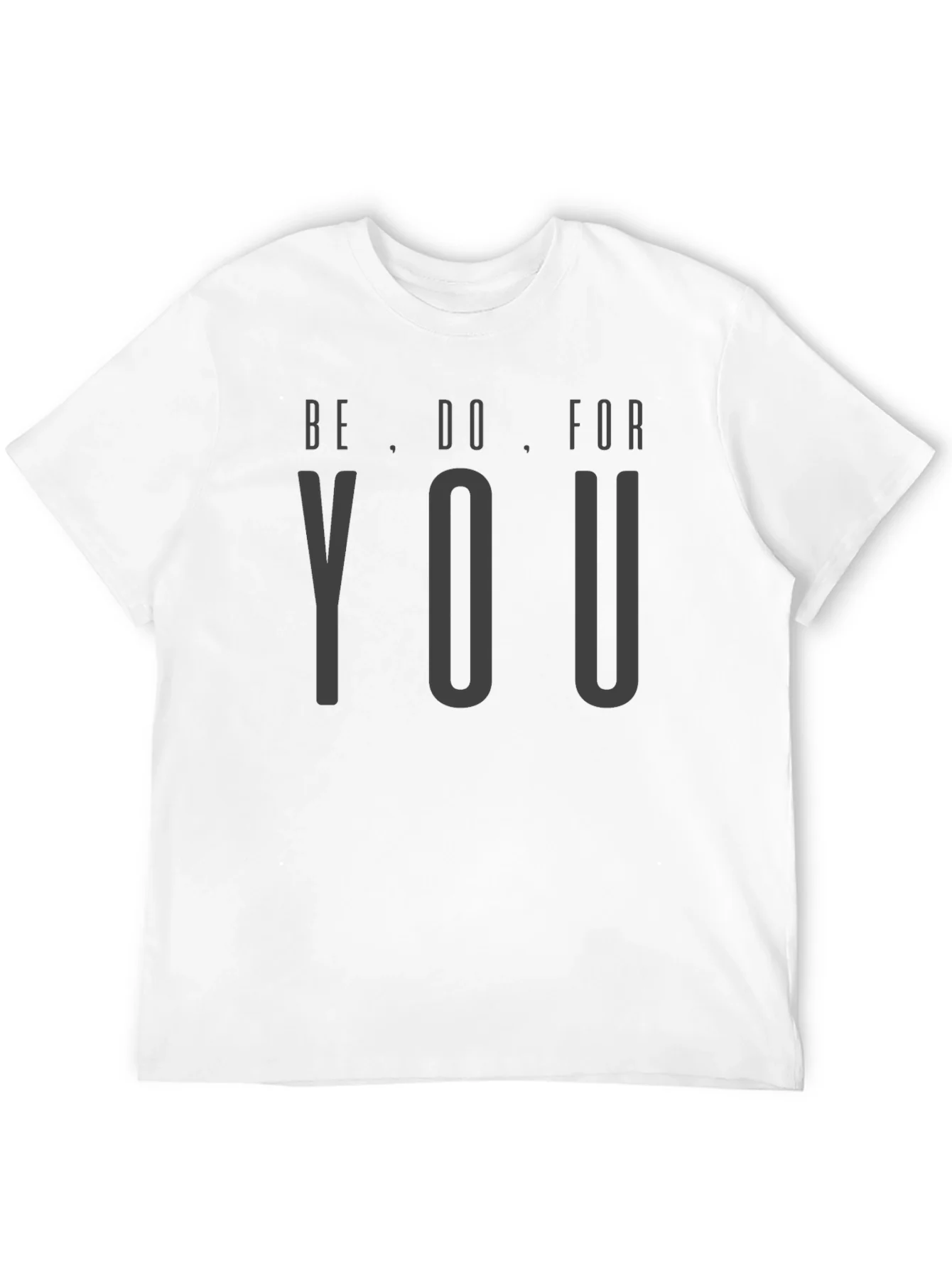 Be Do For You Stylish Black Graphic Tee
