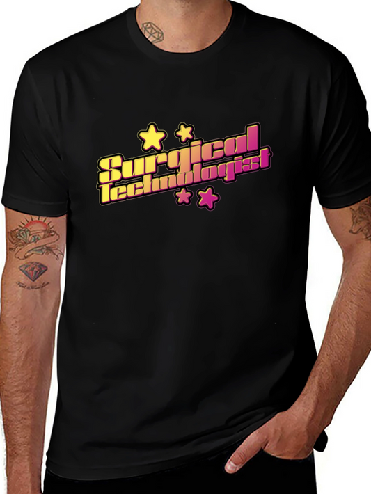 Surgical Technologist Graphic Tee - Black