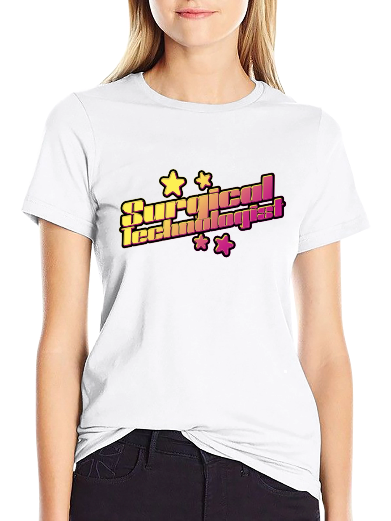 Surgical Technologist Graphic Tee - Black