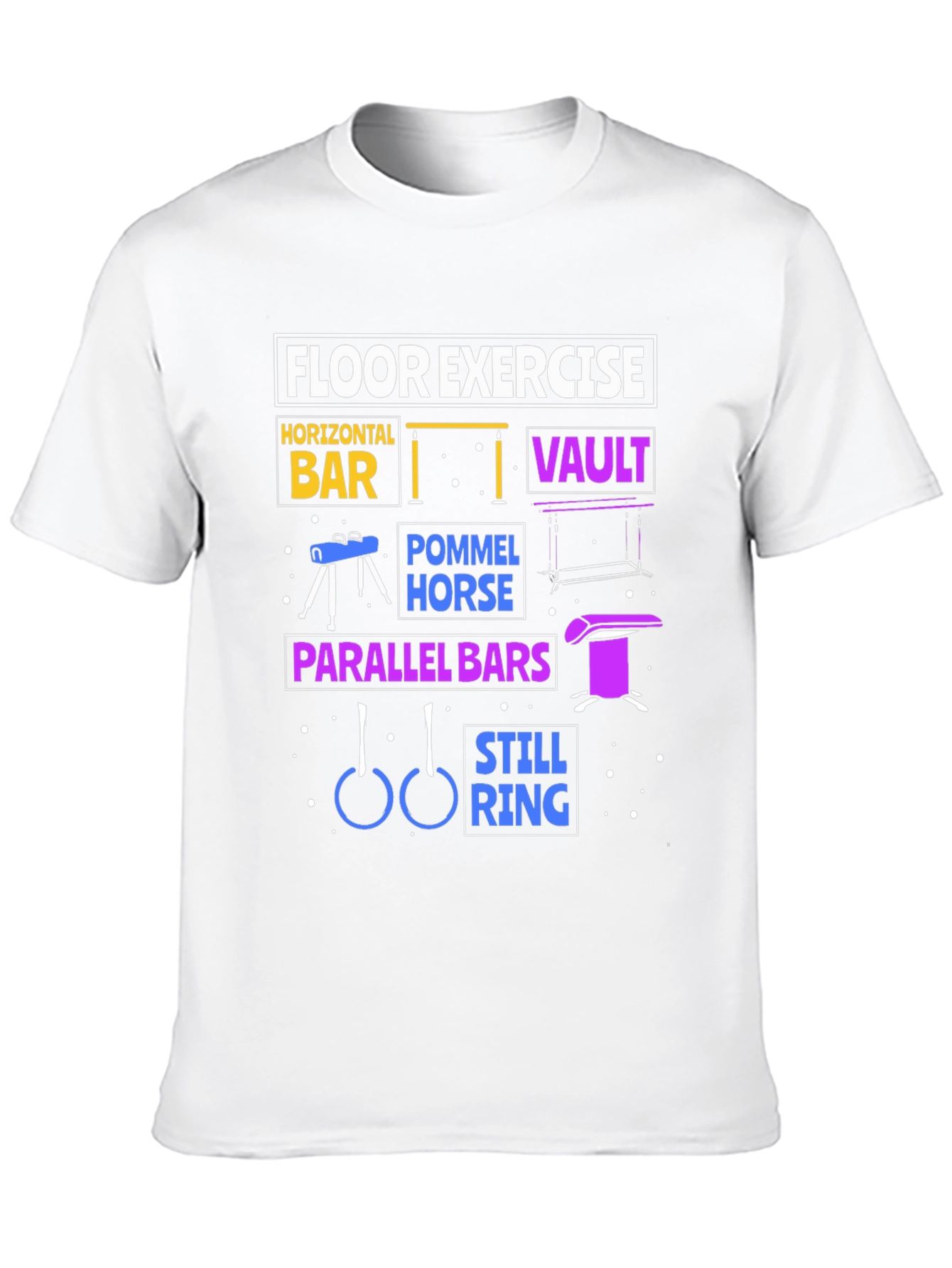 Gymnastics Floor Exercise T-Shirt
