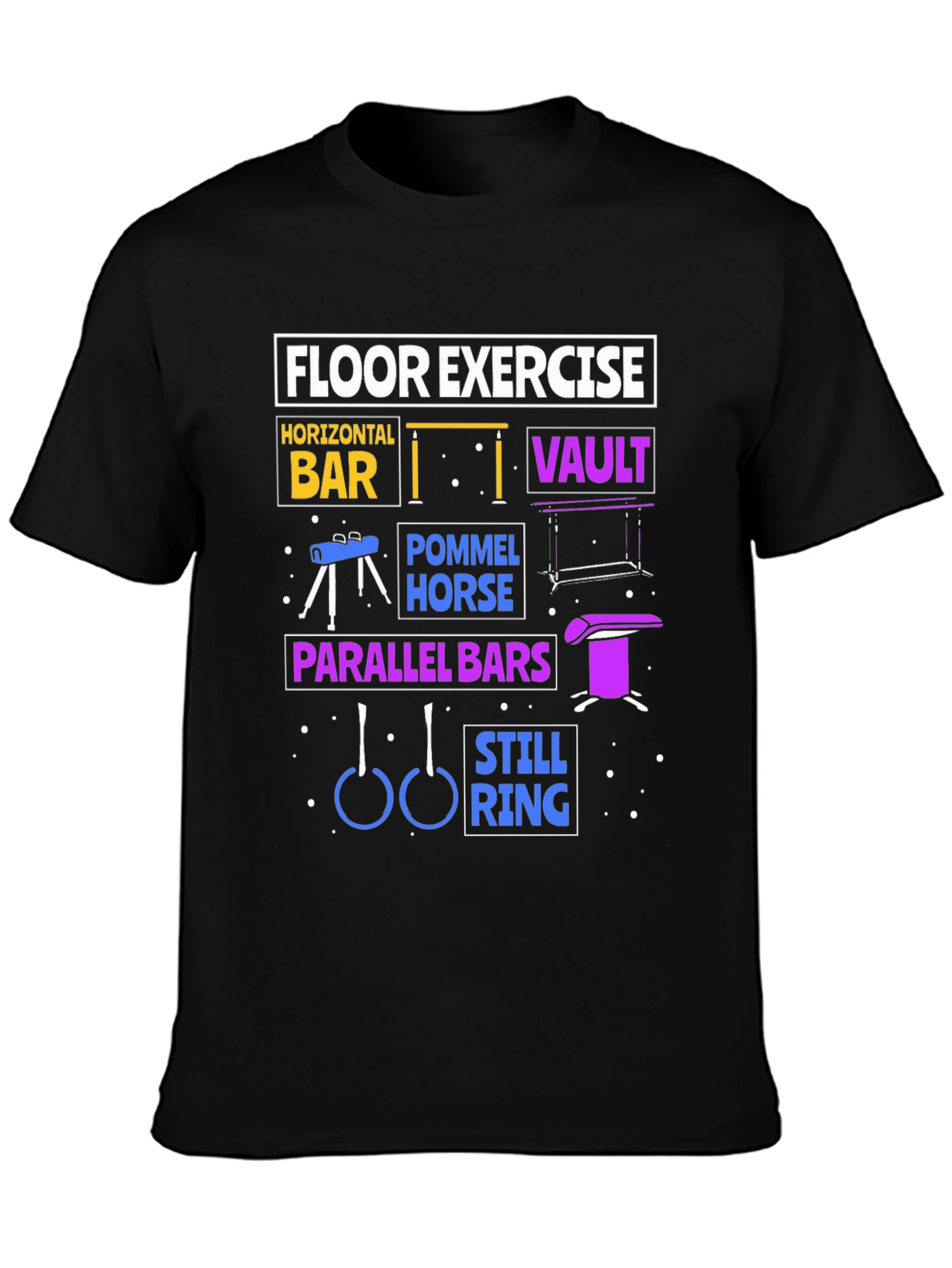 Gymnastics Floor Exercise T-Shirt